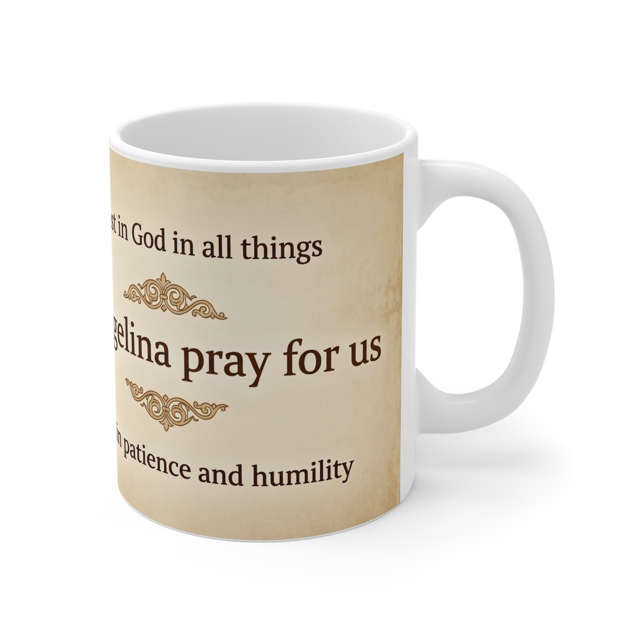 Saint Angelina of Serbia Orthodox Christian Coffee Mug — Orthodox Christian Mug