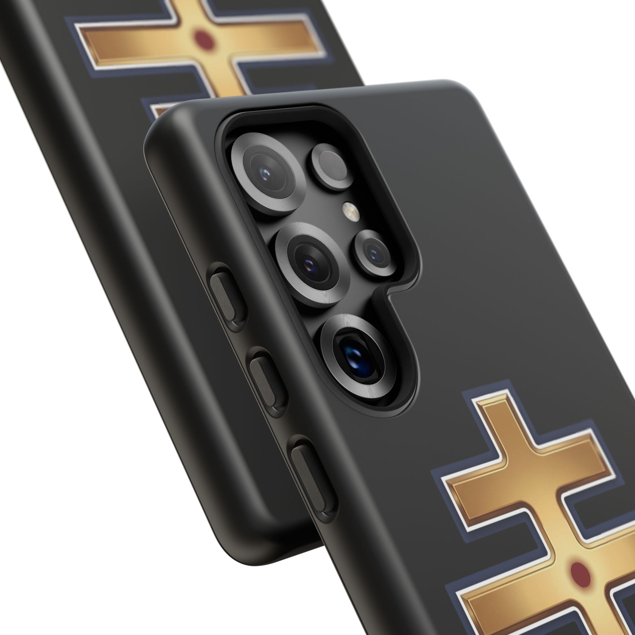 Jerusalem Orthodox Cross design on a matte phone case — additional view 9
