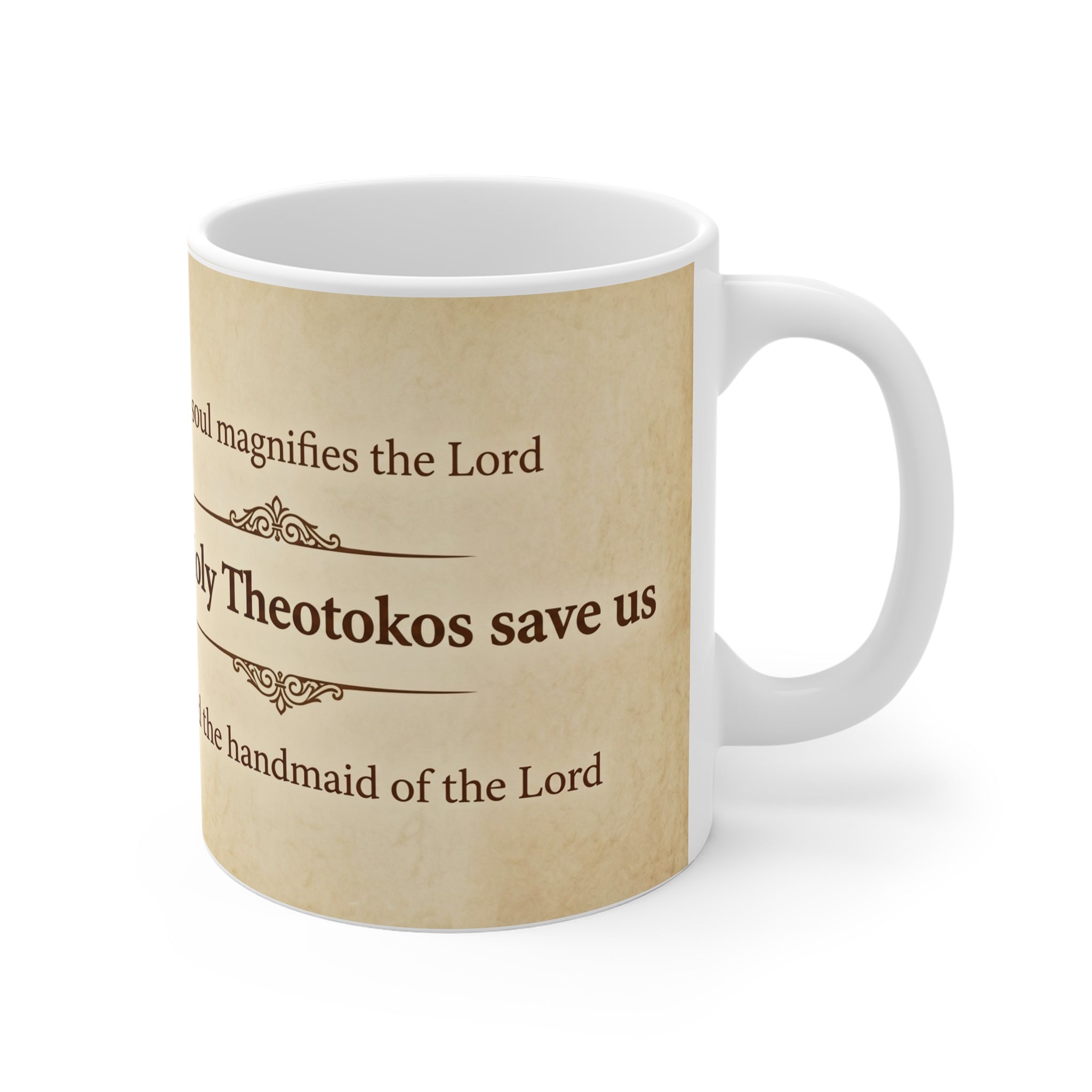 Theotokos of Vladimir Orthodox Christian Coffee Mug — Orthodox Christian Mug