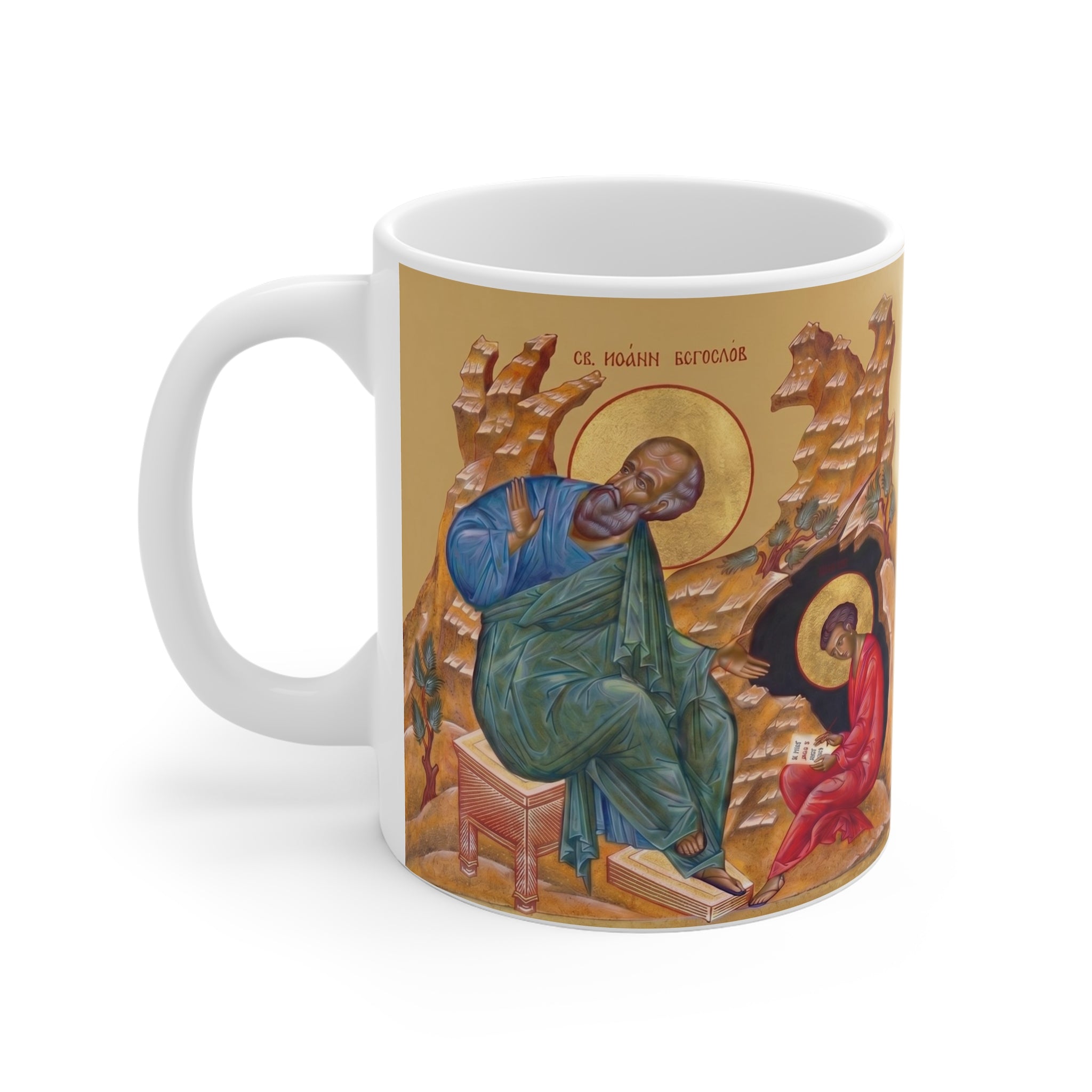 Saint John the Evangelist Orthodox Christian Coffee Mug — Orthodox Christian Gift