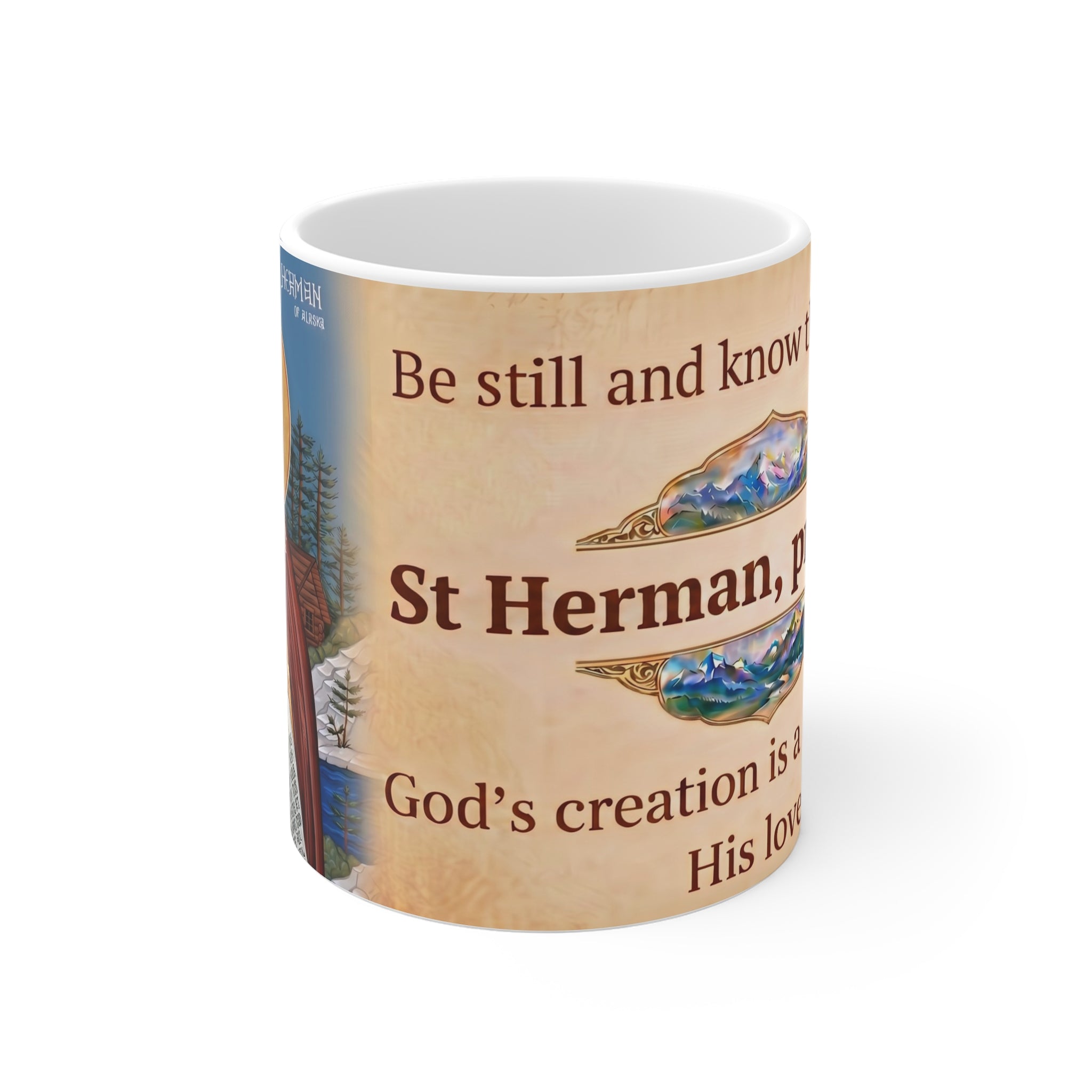 Saint Herman of Alaska Orthodox Christian Coffee Mug — Orthodox Mug Gift