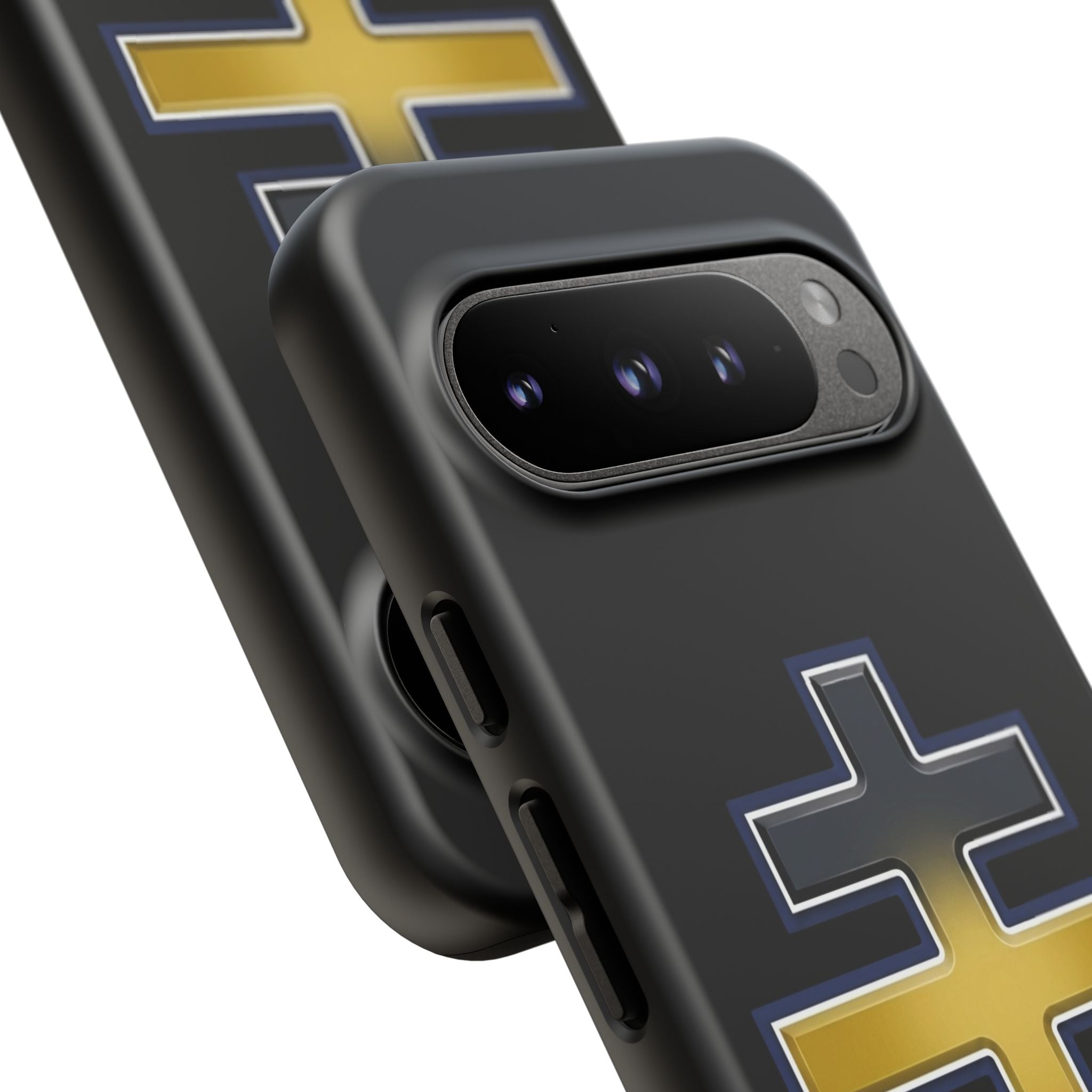 Ugandan Orthodox Cross design on a matte phone case — additional view 7