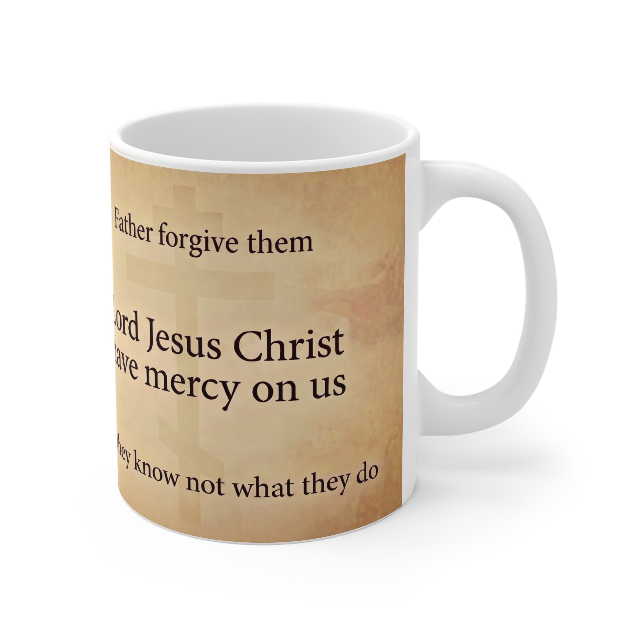 Crucifixion of Christ Orthodox Christian Coffee Mug — Orthodox Christian Mug
