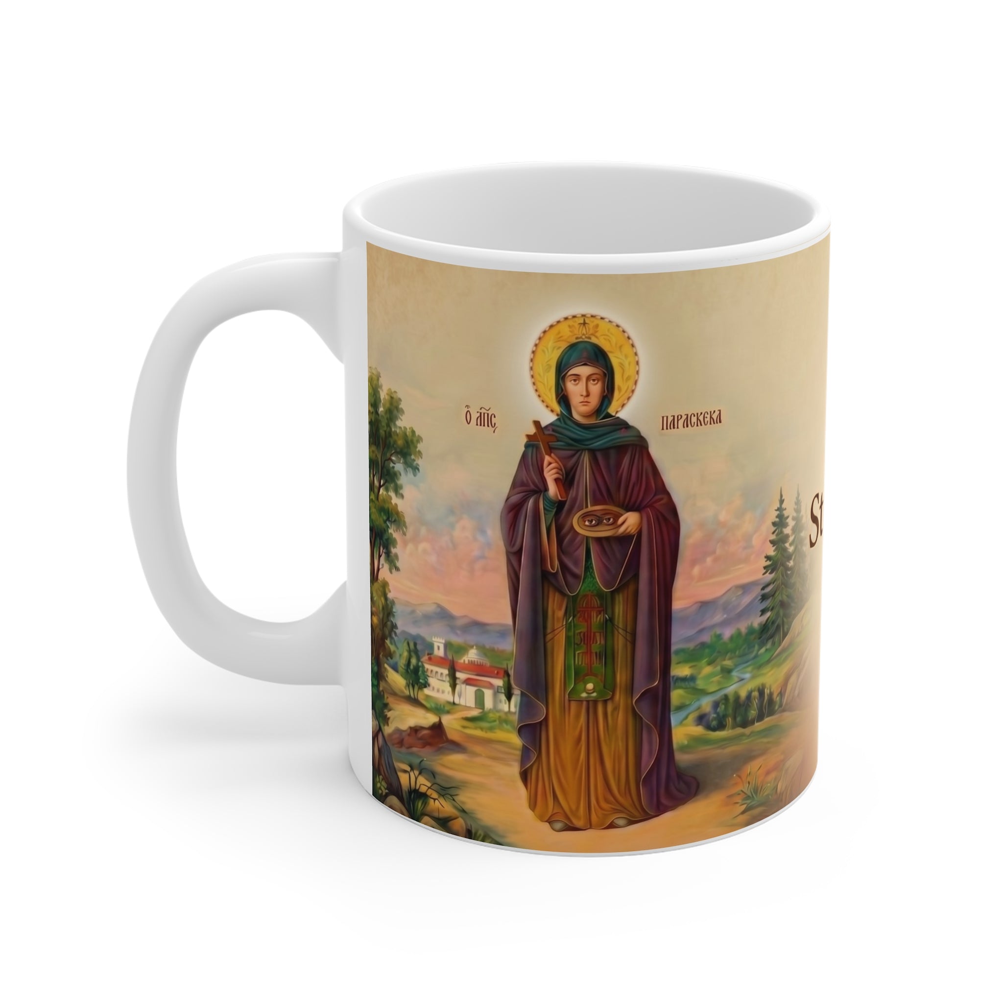 Saint Paraskeva Petka Orthodox Christian Coffee Mug — Orthodox Christian Gift