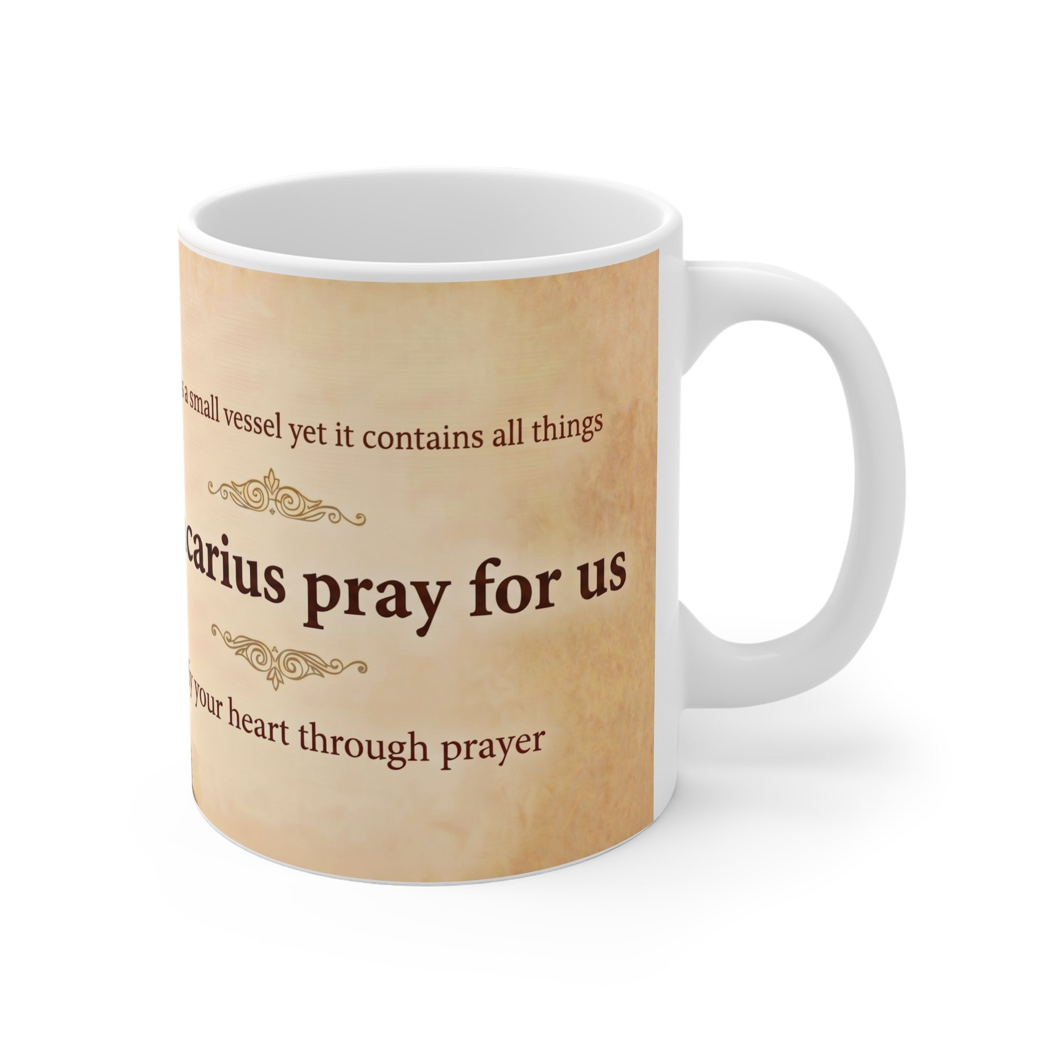 Saint Macarius of Egypt Orthodox Christian Coffee Mug — Orthodox Christian Mug