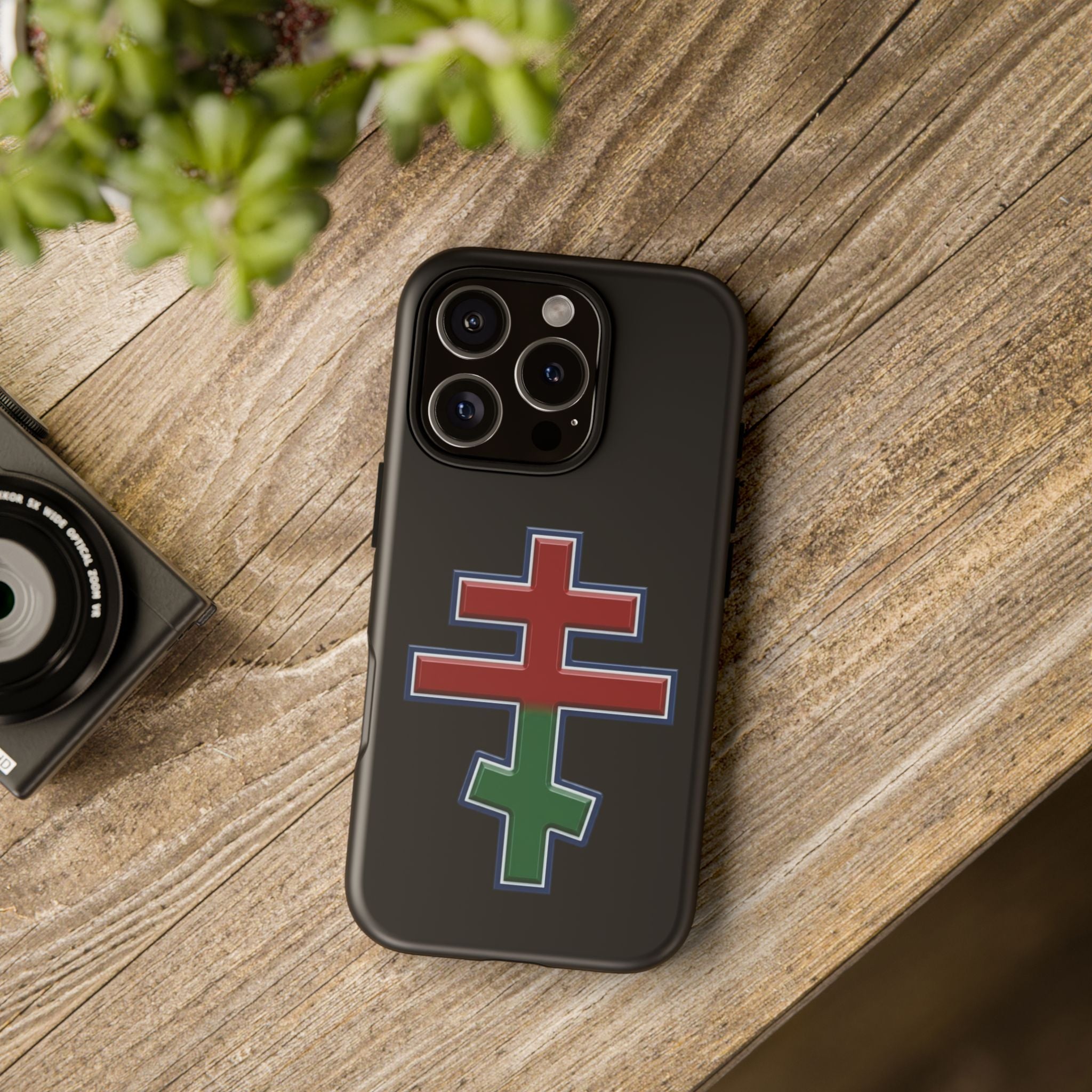 Belarusian Orthodox Cross design on a matte phone case — additional view 6