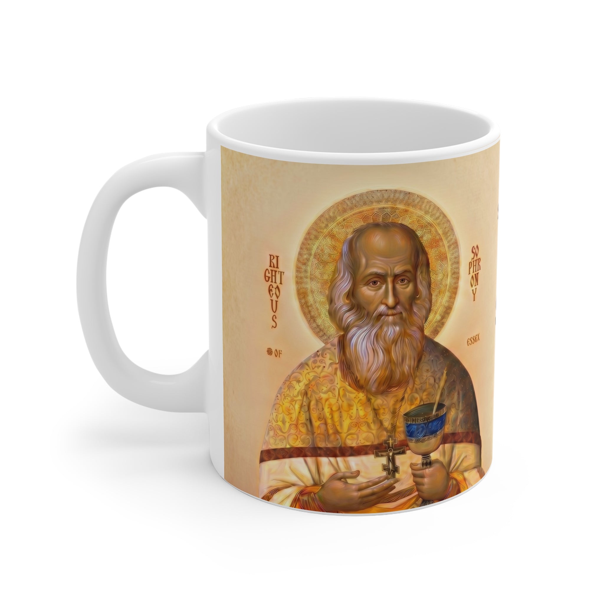 Saint Sophrony of Essex Orthodox Christian Coffee Mug — Orthodox Christian Gift