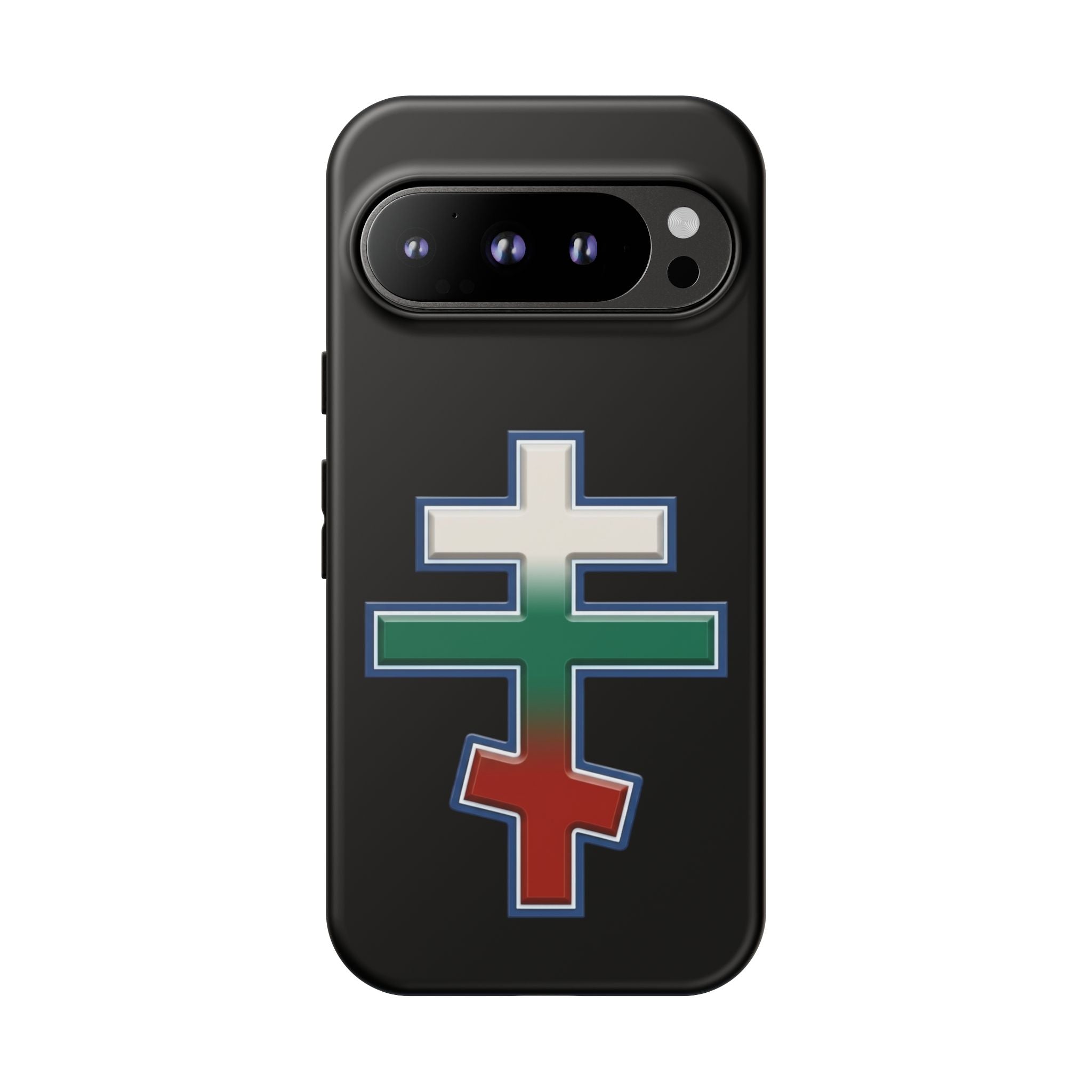 Bulgarian Orthodox Cross design on a matte phone case — additional view 2