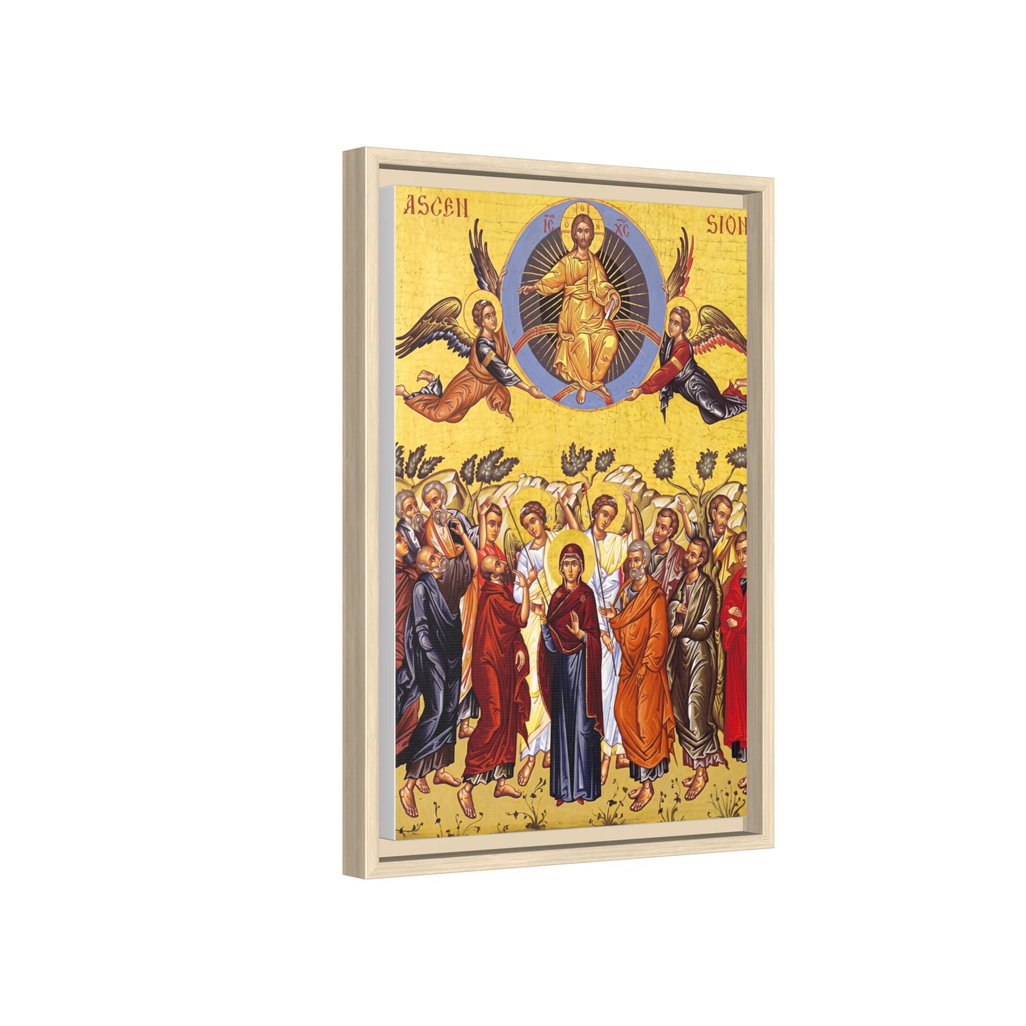 The Ascension Framed Canvas Icon