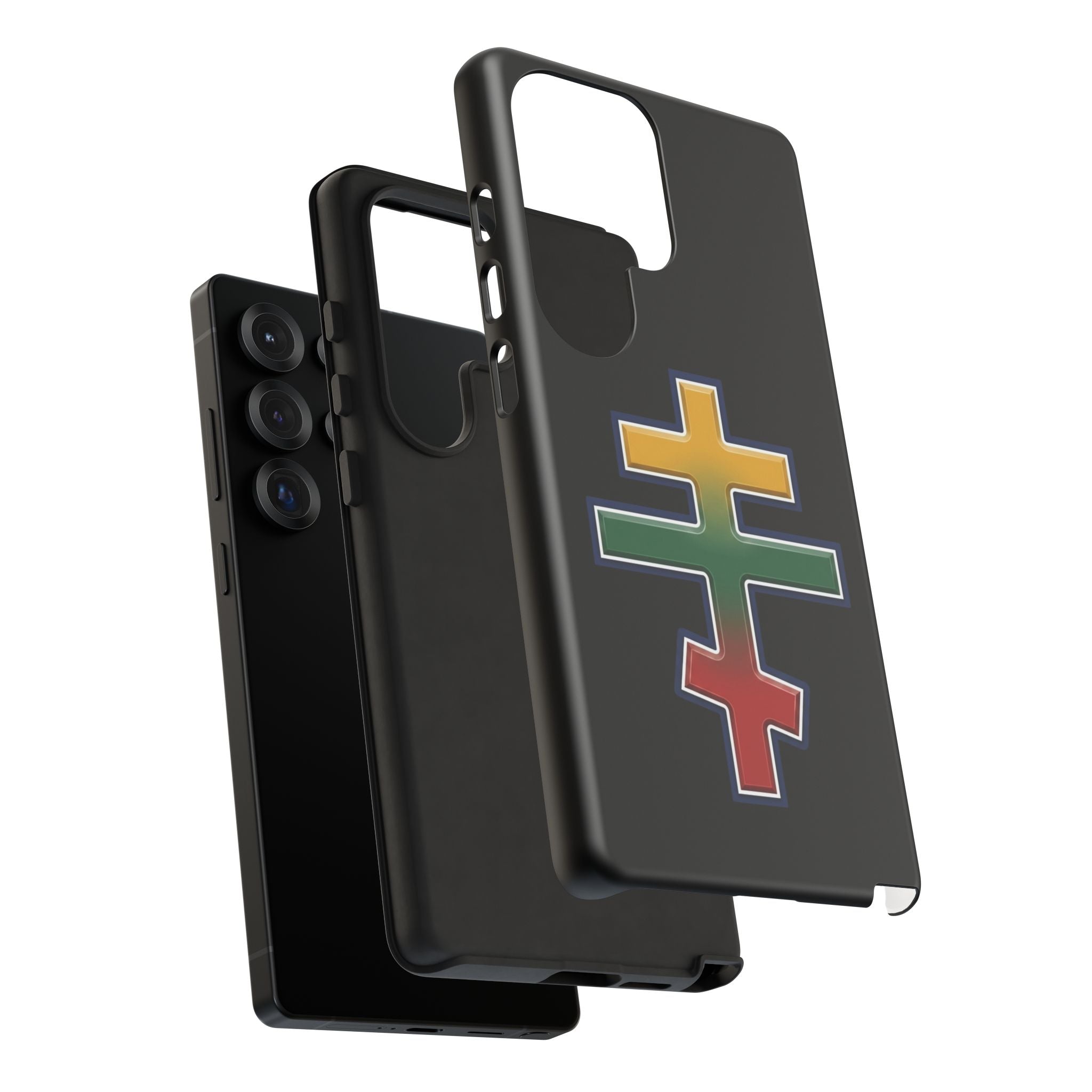 Lithuanian Orthodox Cross design on a matte phone case — additional view 11