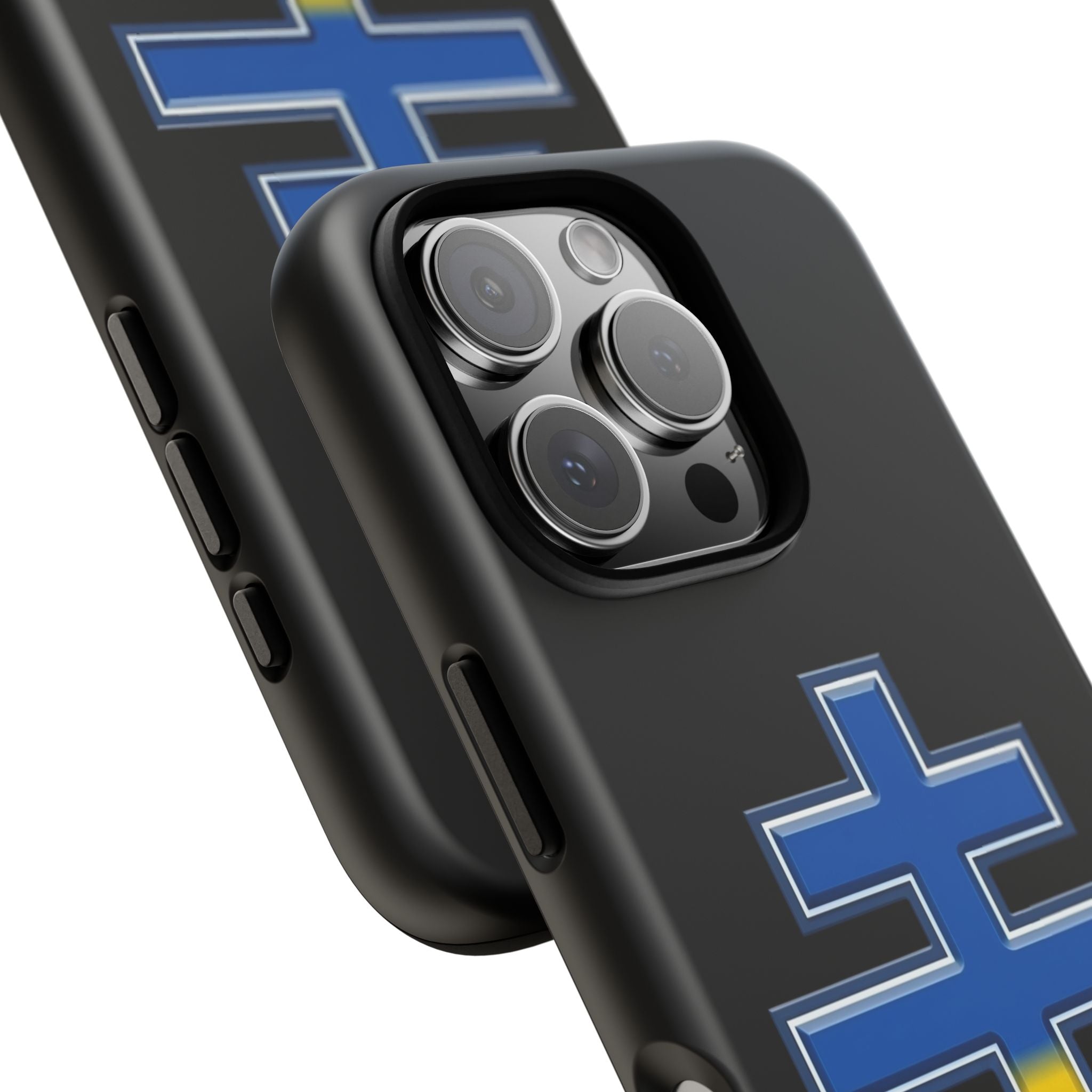 Ukrainian Orthodox Cross design on a matte phone case — additional view 4