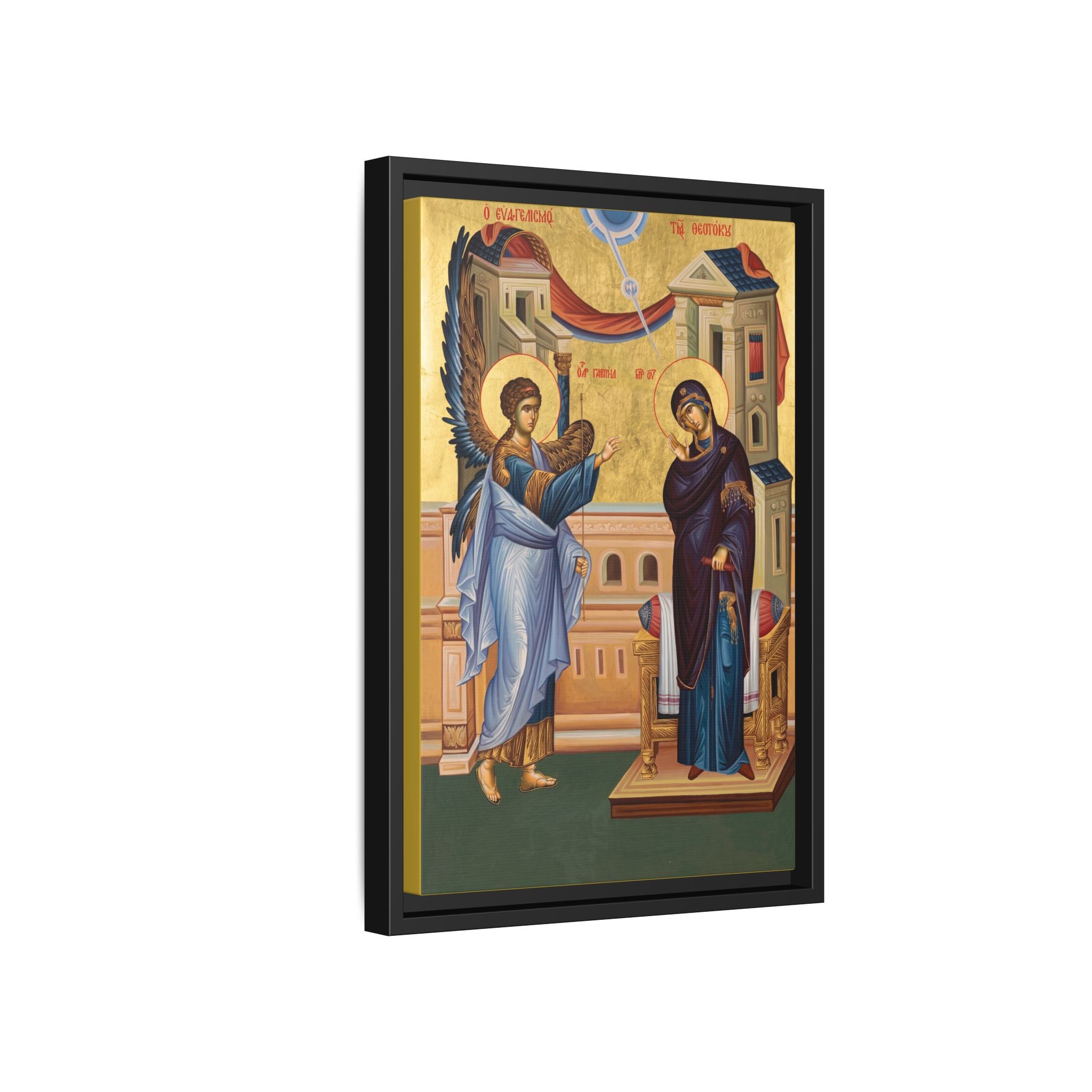 Annunciation Framed Canvas Icon