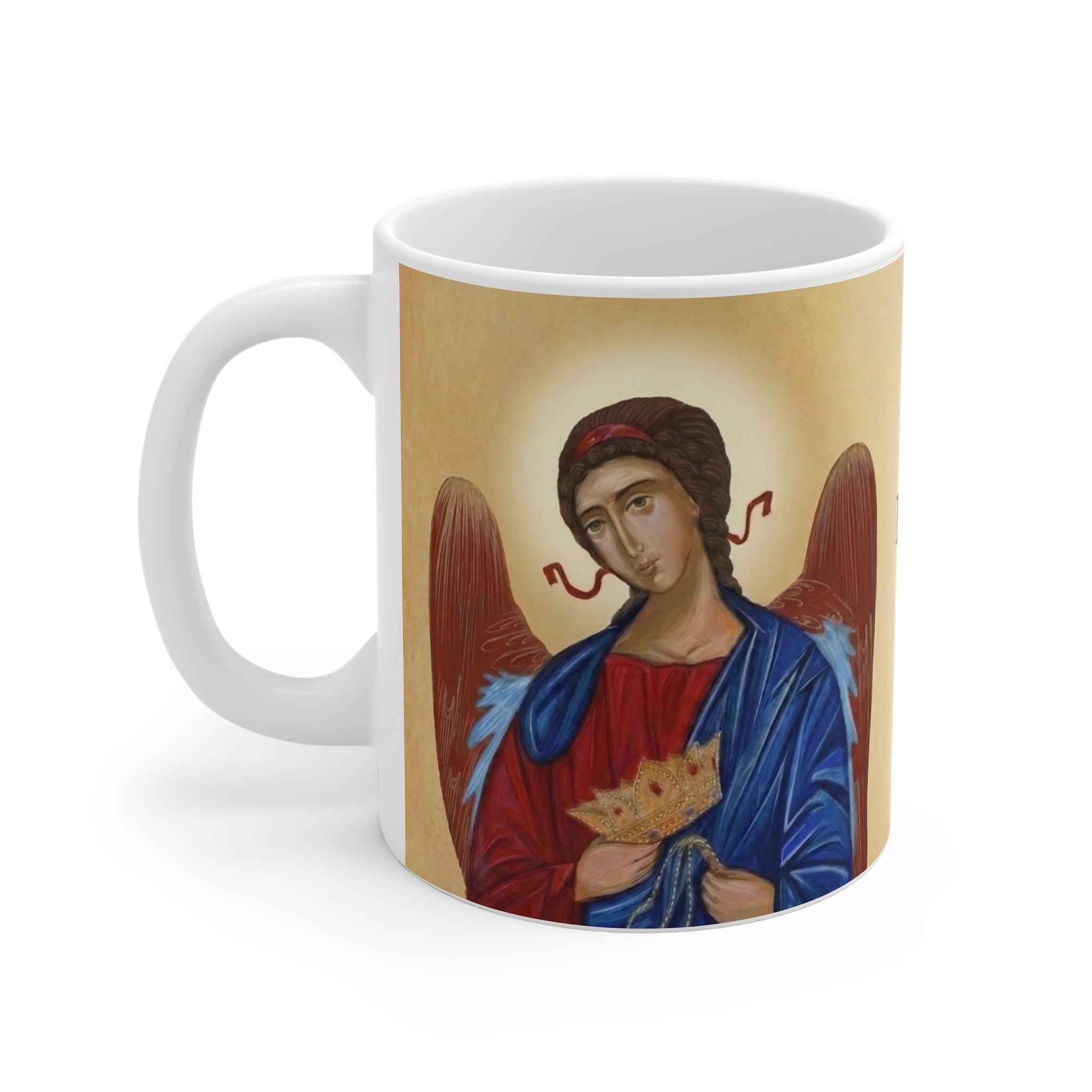 Archangel Jegudiel Orthodox Christian Coffee Mug — Orthodox Christian Gift