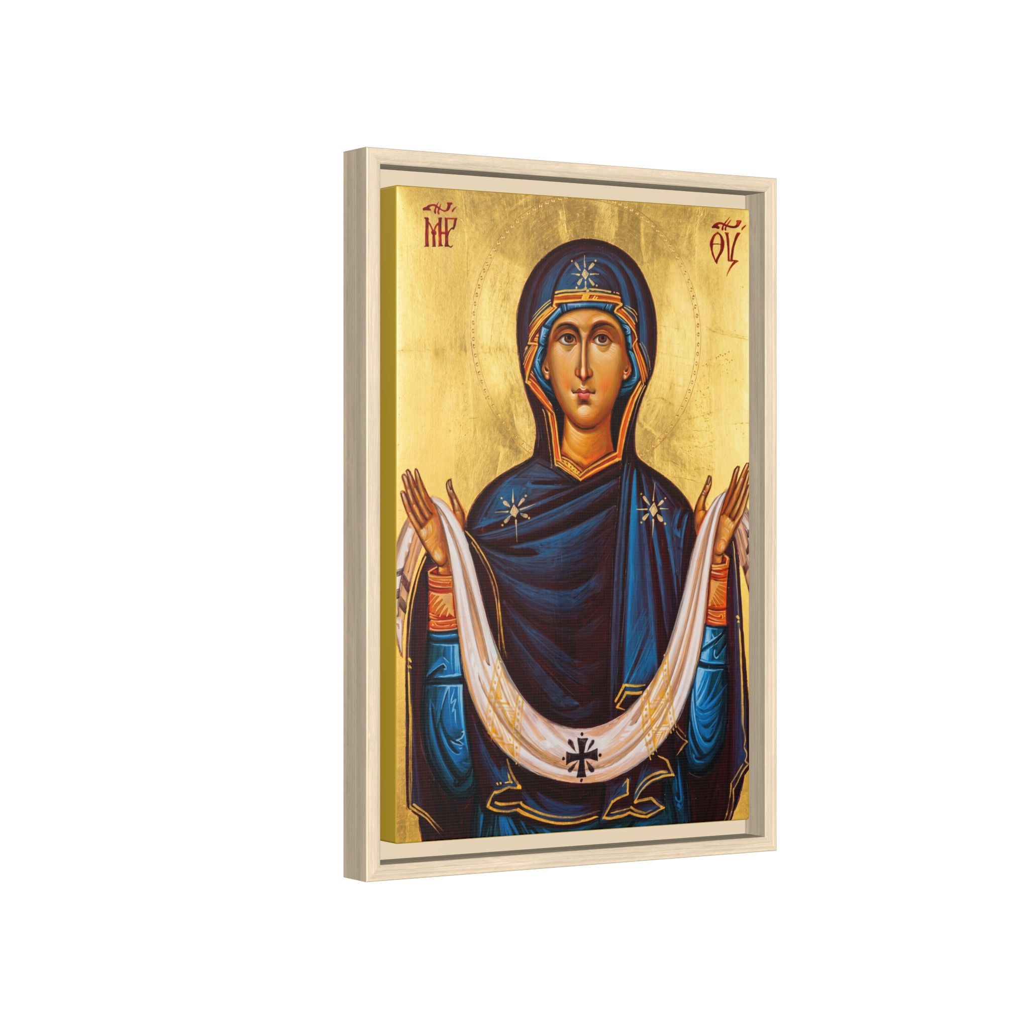 Protection of the Theotokos Pokrov Framed Canvas Icon