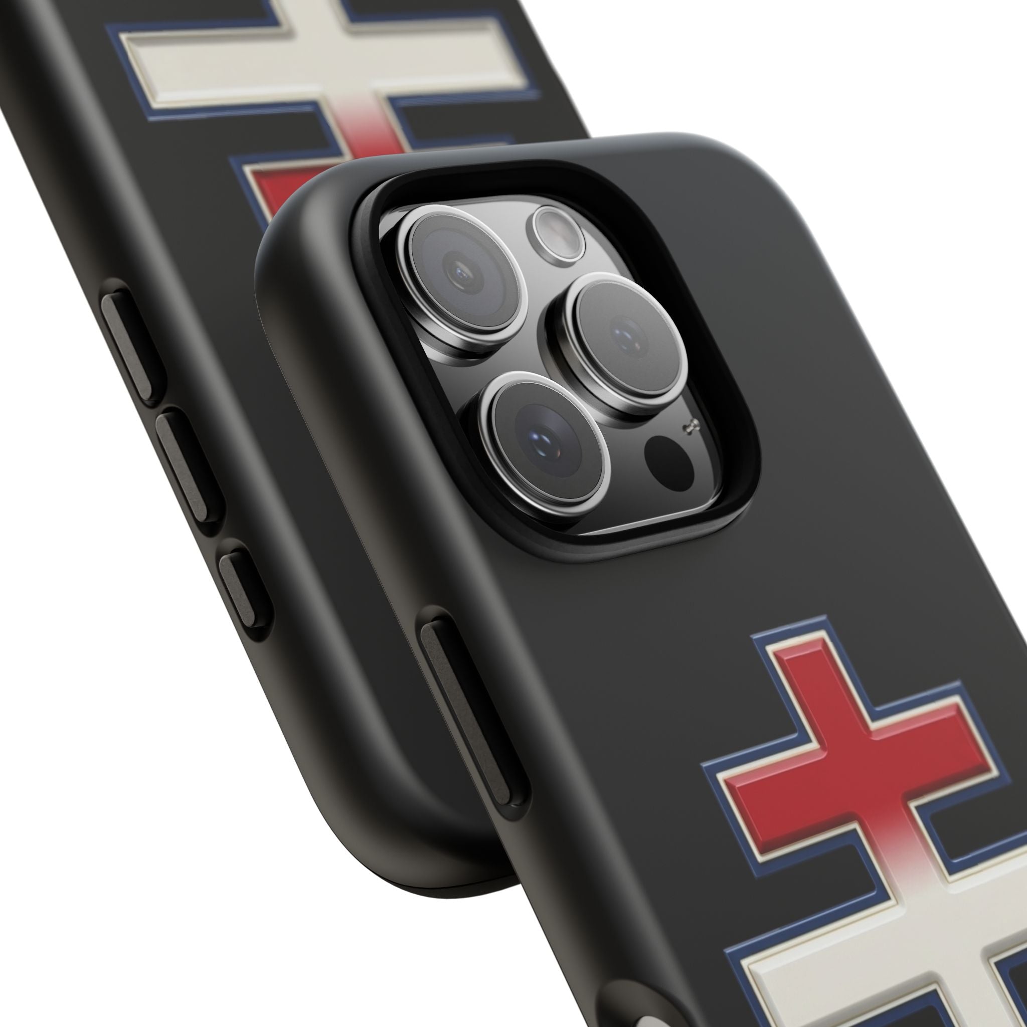 Egyptian Orthodox Cross design on a matte phone case — additional view 4