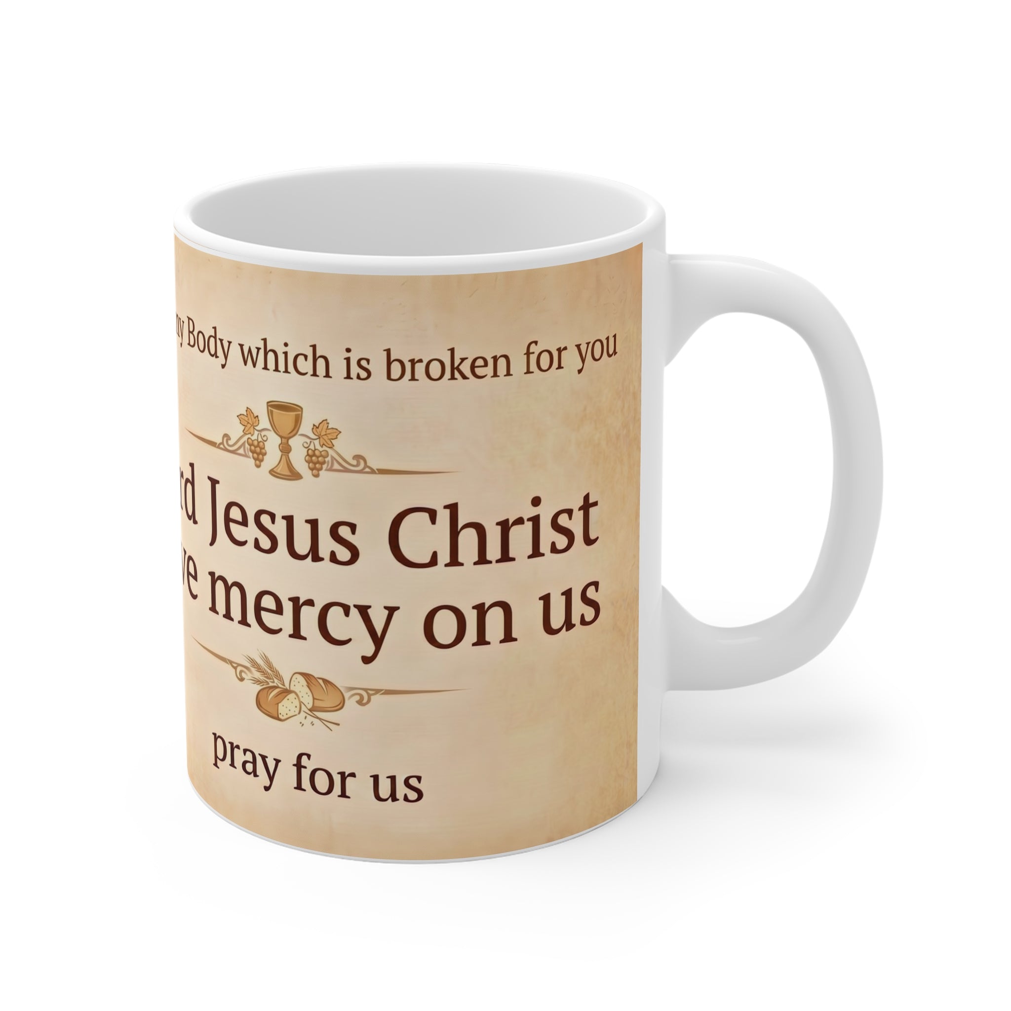 The Last Supper Icon White Coffee Mug