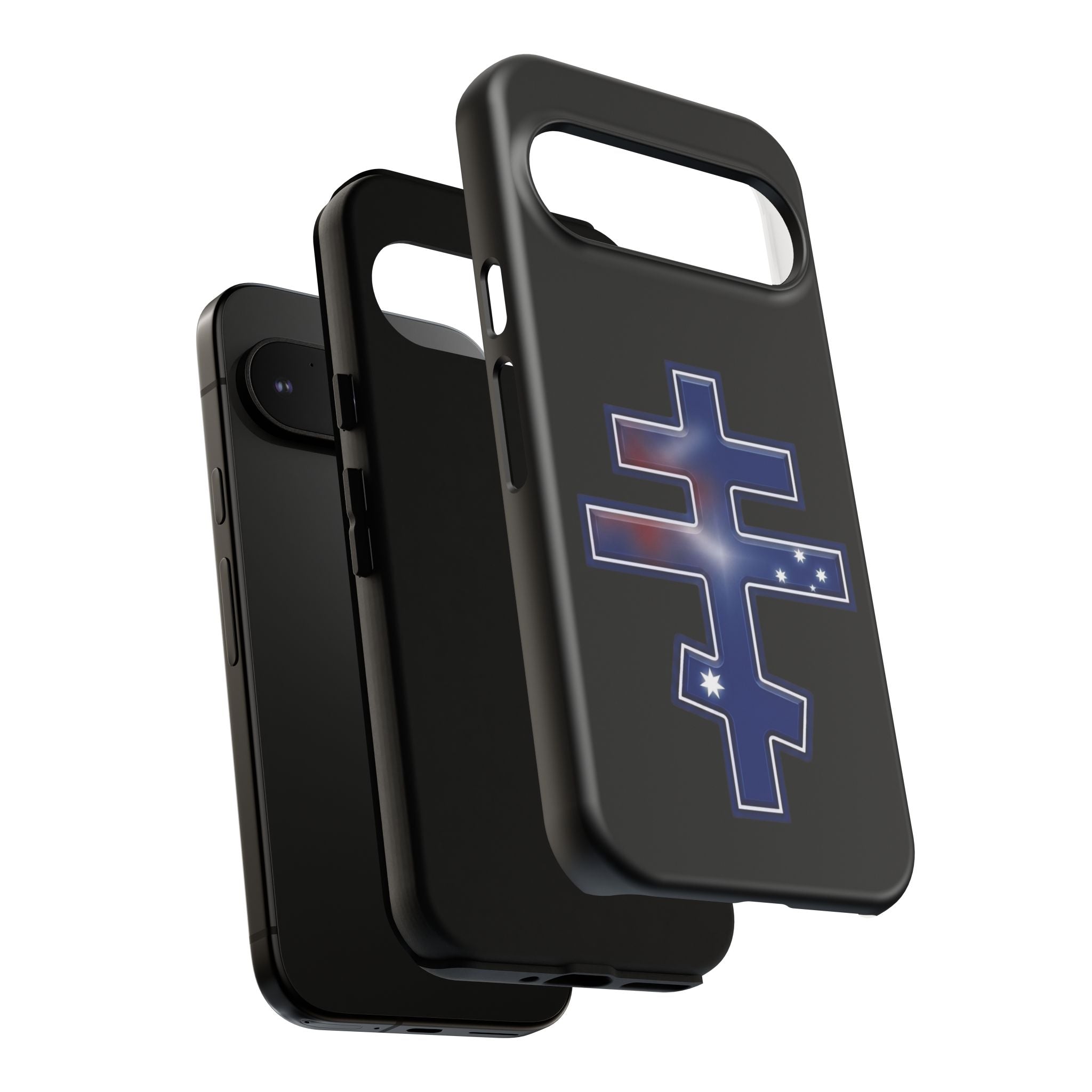 Australian Orthodox Cross design on a matte phone case — additional view 8