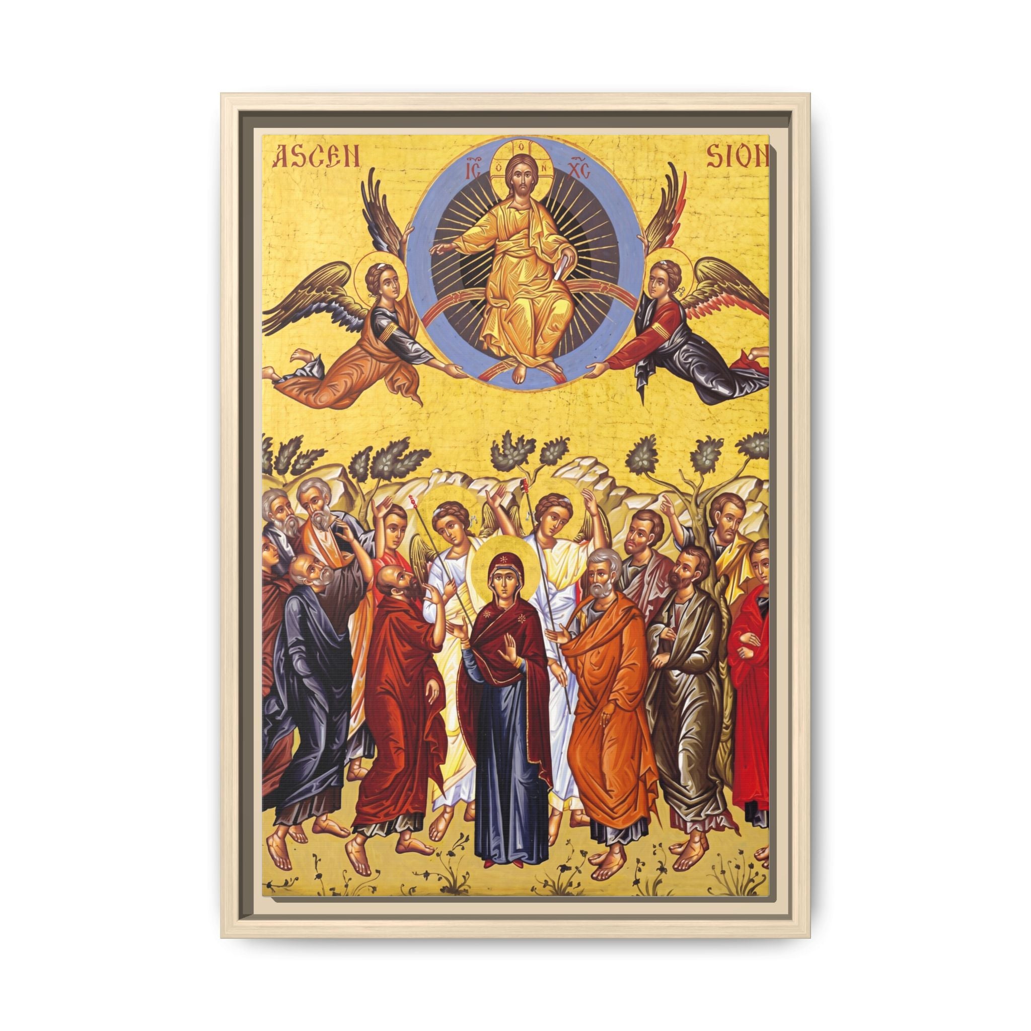 The Ascension Framed Canvas Icon