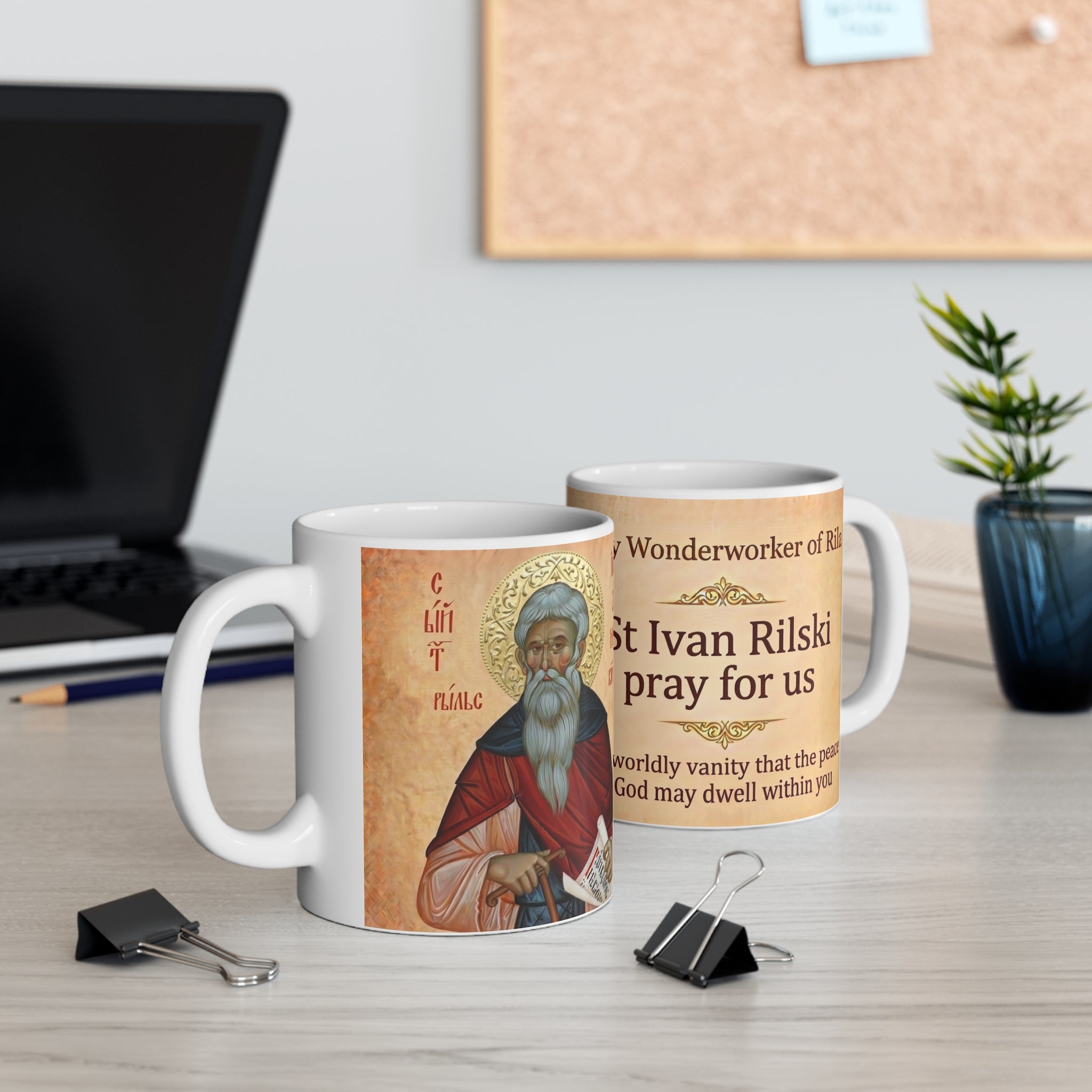 Saint Ivan Rilski Orthodox Christian Coffee Mug — Orthodox Coffee Mug