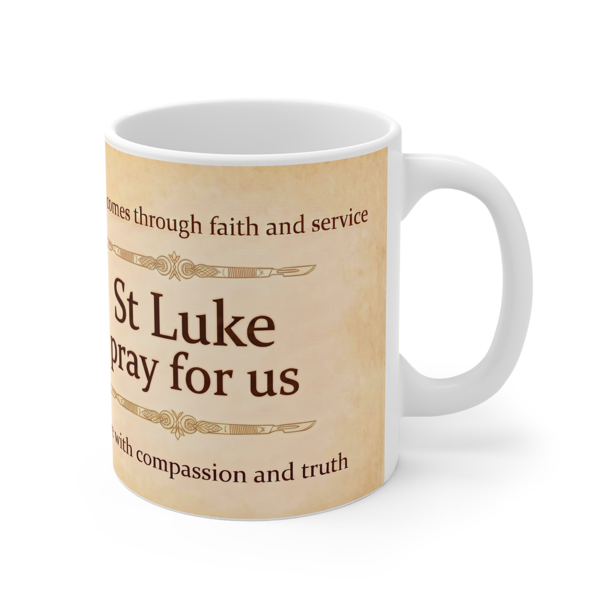 Saint Luke the Surgeon Orthodox Christian Coffee Mug — Orthodox Christian Mug