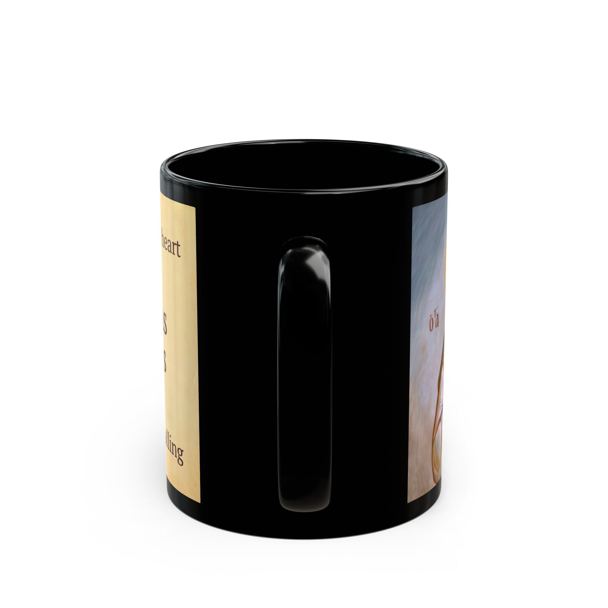 Saint Matthias the Apostle Orthodox Christian Black Coffee Mug — Orthodox Faith Gift