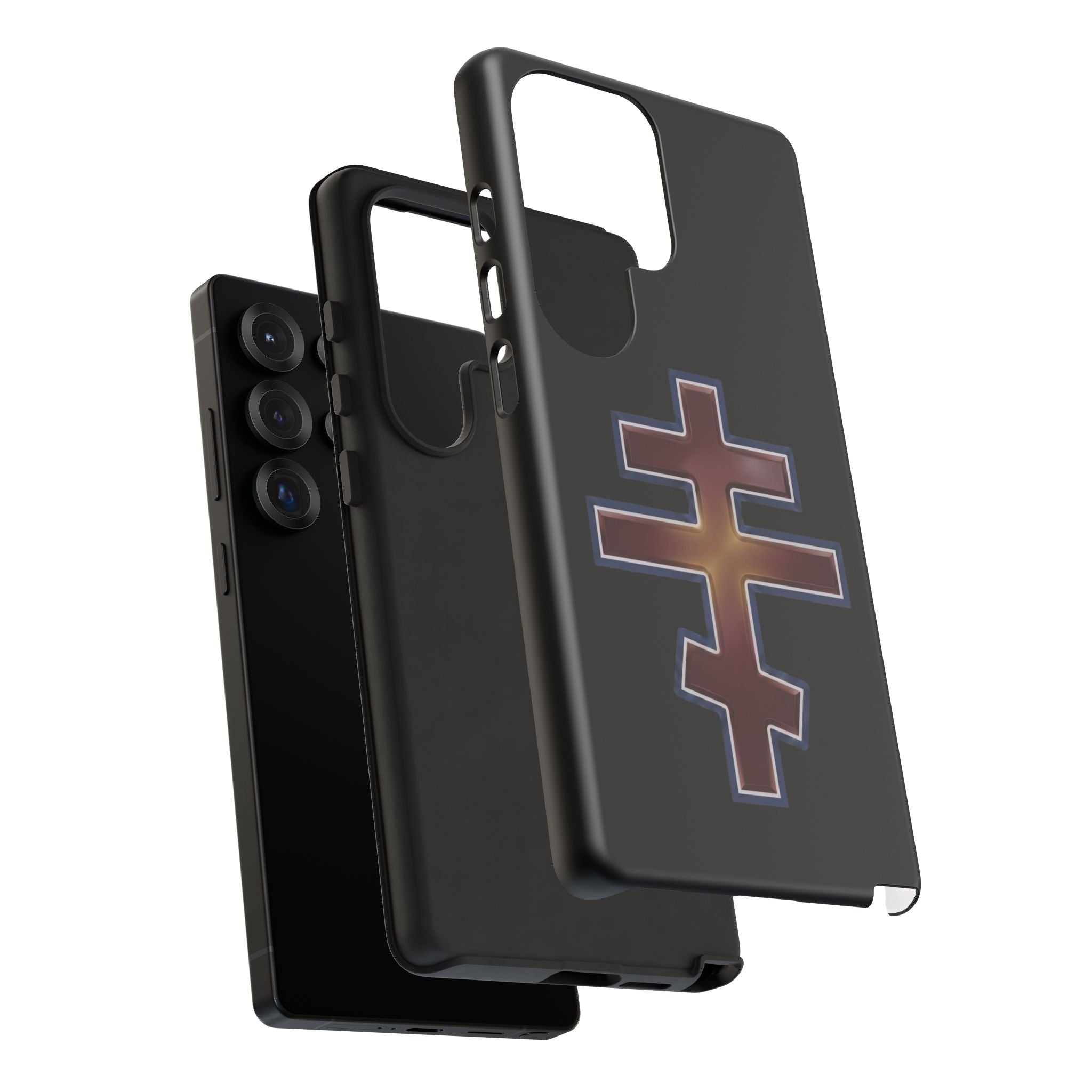 Antiochian Orthodox Cross design on a matte phone case — additional view 11