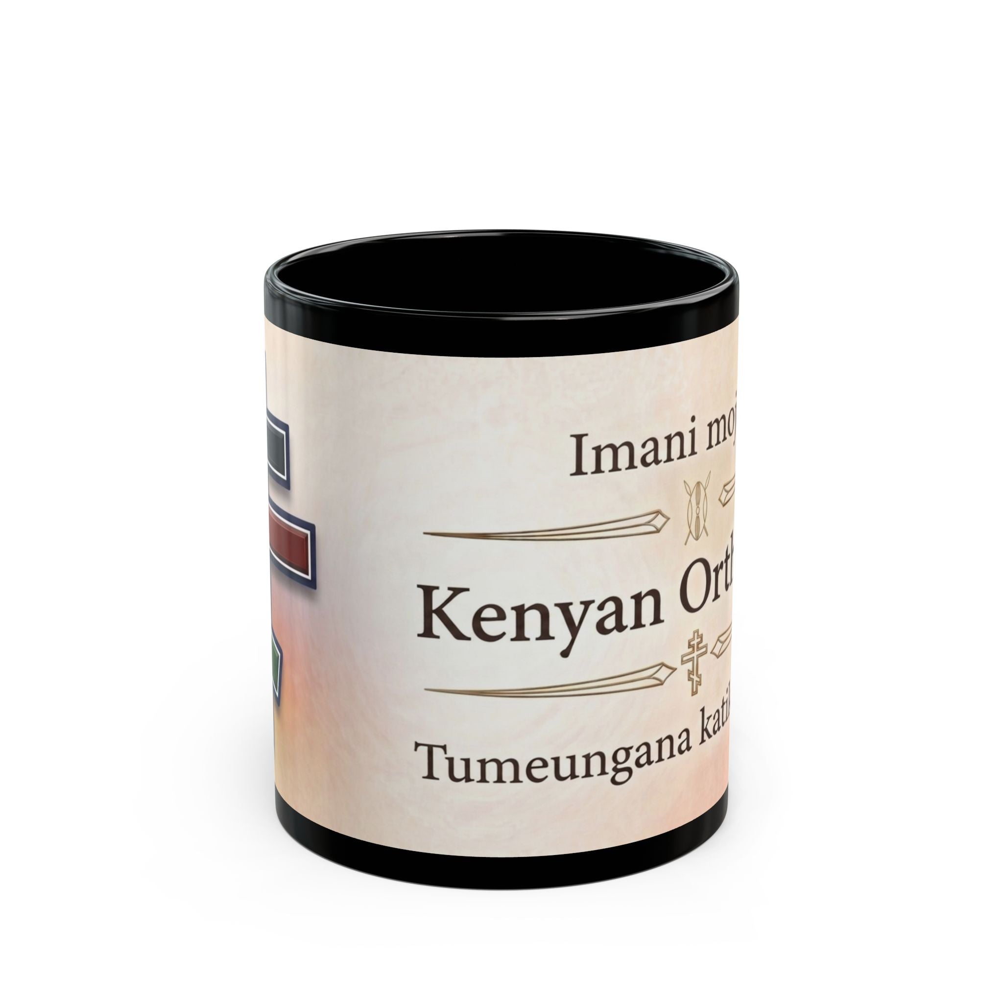 Kenyan Orthodox Christian Black Coffee Mug — Orthodox Christian Mug