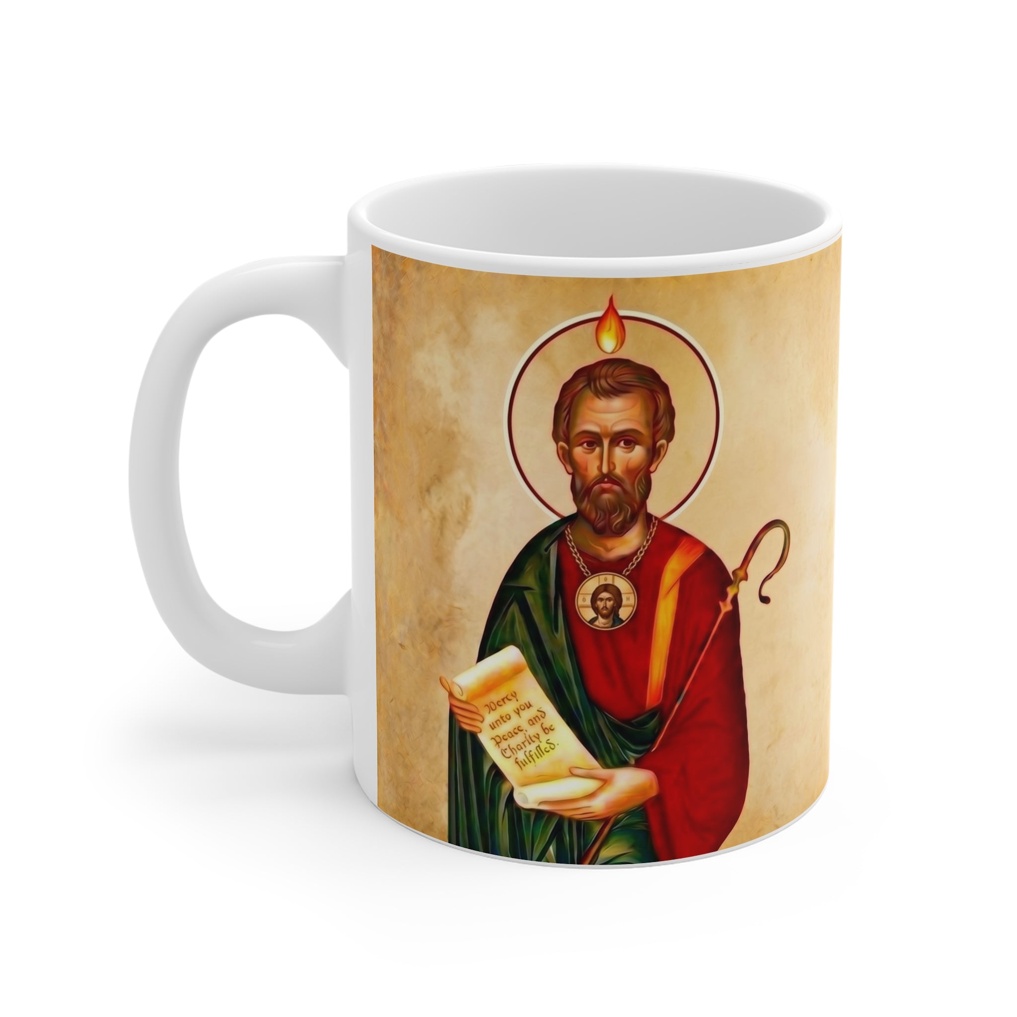 Saint Jude Thaddeus the Apostle Orthodox Christian Coffee Mug — Orthodox Christian Gift