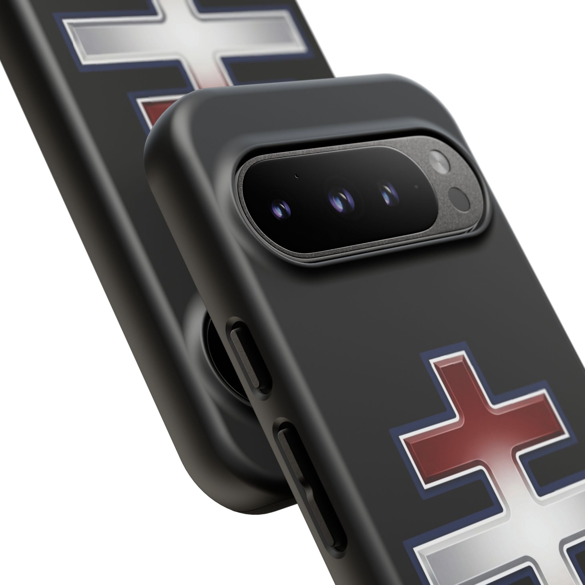 Lebanese Orthodox Cross design on a matte phone case — additional view 7