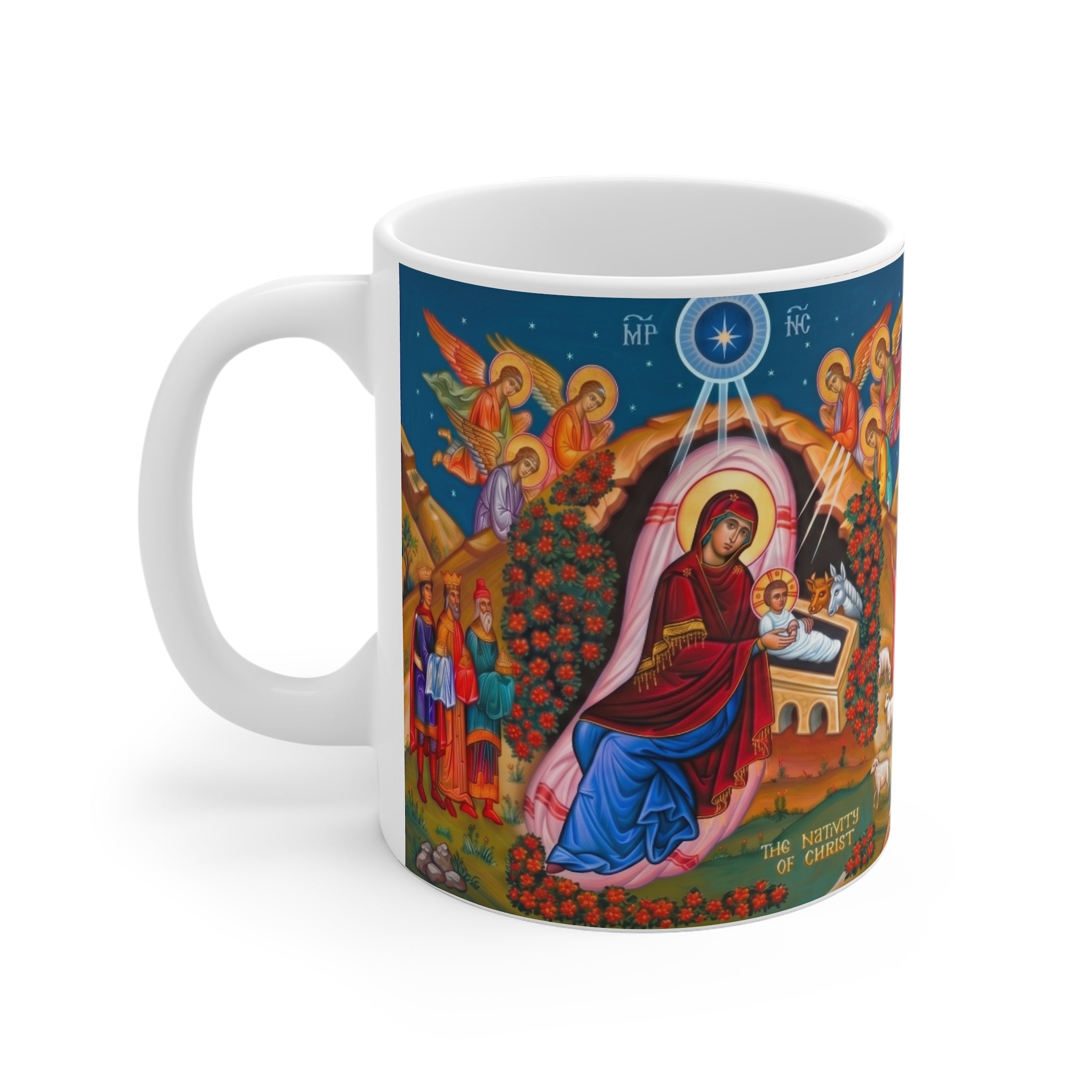 Nativity of Christ Orthodox Christian Coffee Mug — Orthodox Christian Gift