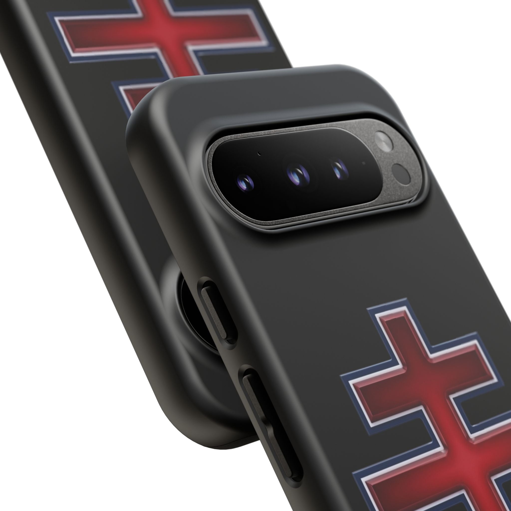 Albanian Orthodox Cross design on a matte phone case — additional view 7