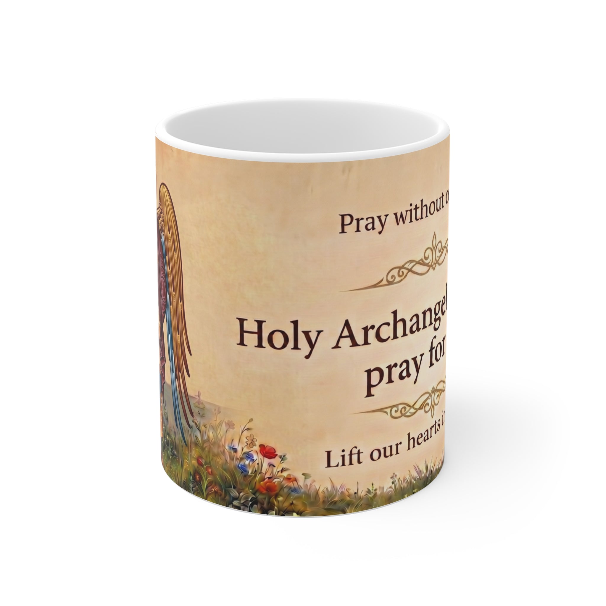 Archangel Selaphiel Orthodox Christian Coffee Mug — Orthodox Mug Gift