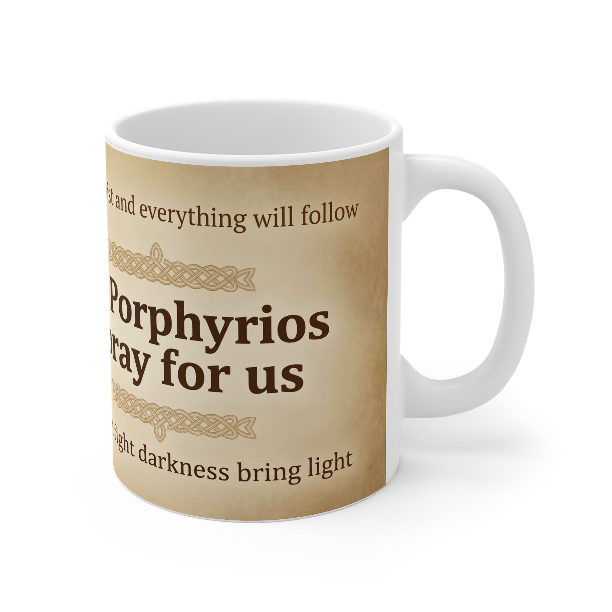 Saint Porphyrios of Kavsokalyvia Orthodox Christian Coffee Mug — Orthodox Christian Mug