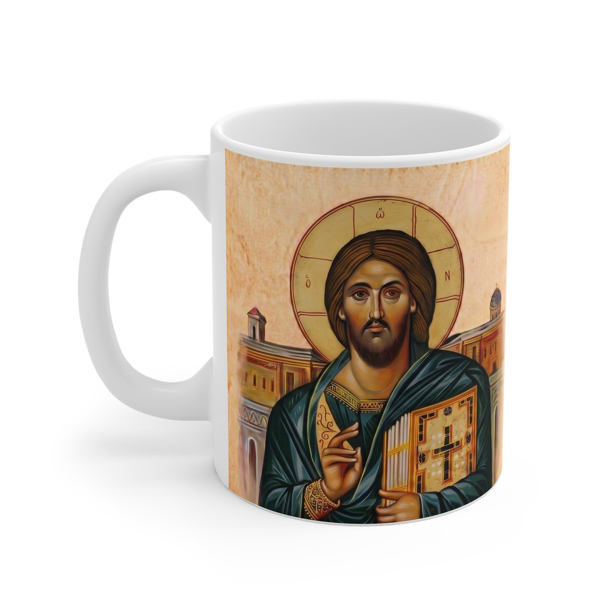 Christ the Pantocrator Orthodox Christian Coffee Mug — Orthodox Christian Gift