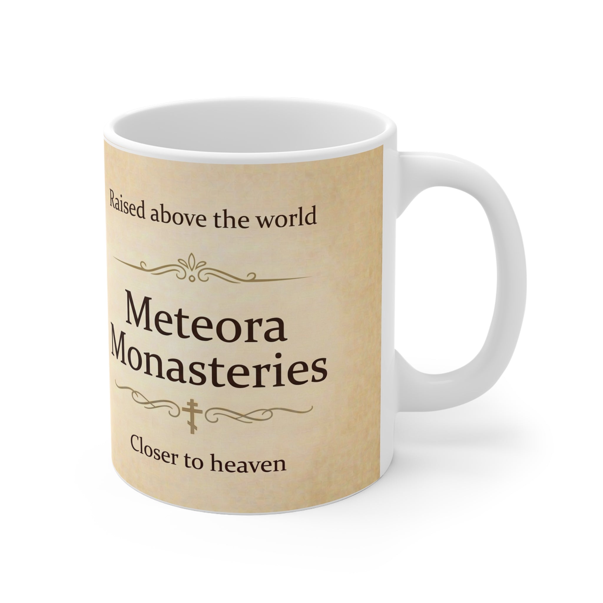 Meteora Monasteries Orthodox Christian Coffee Mug — Orthodox Christian Mug