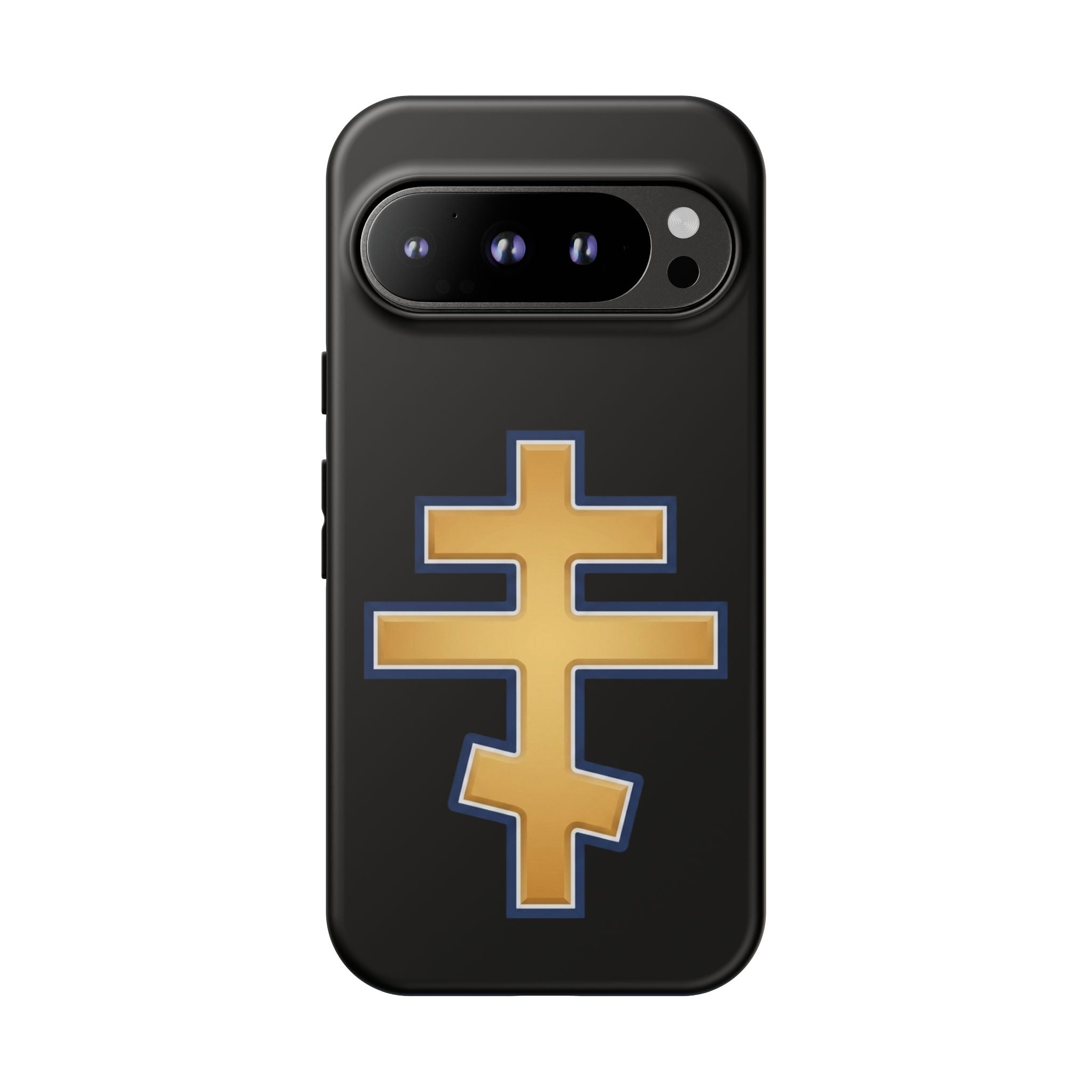 Cypriot Orthodox Cross design on a matte phone case — additional view 2
