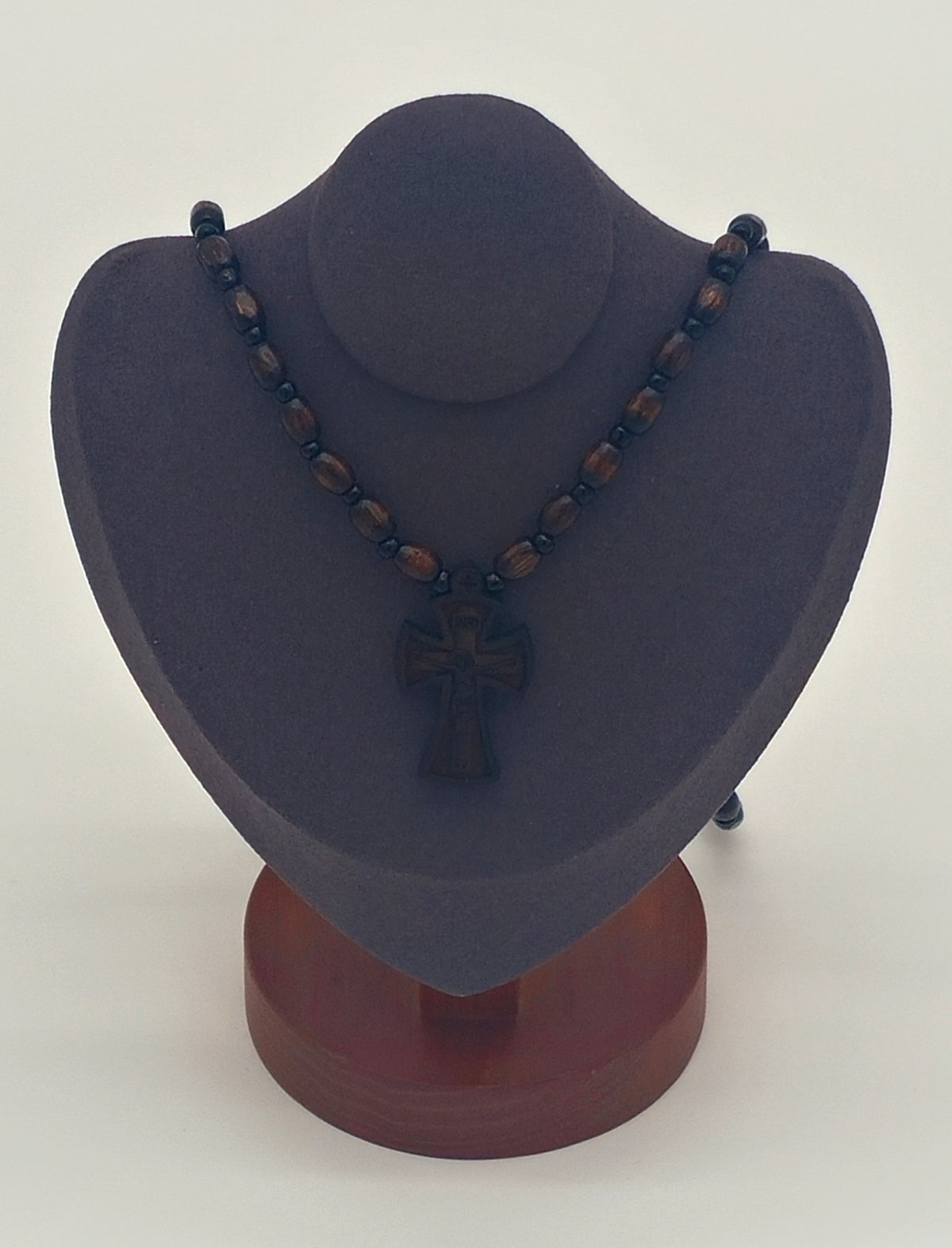 Black Brown Bead Necklace — Orthodox Monastic Collection, image 1 of 2