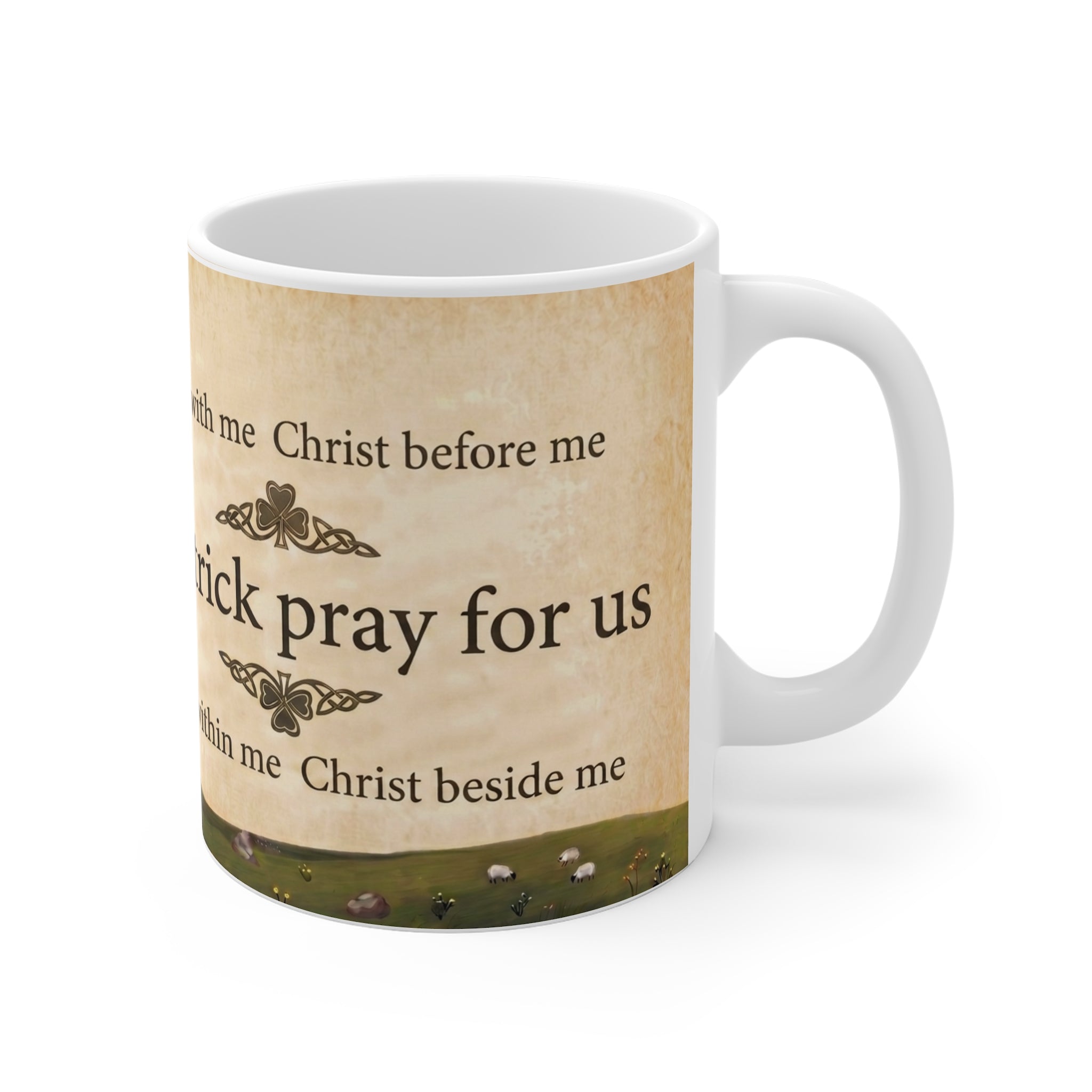 Saint Patrick of Ireland Orthodox Christian Coffee Mug — Orthodox Mug Gift