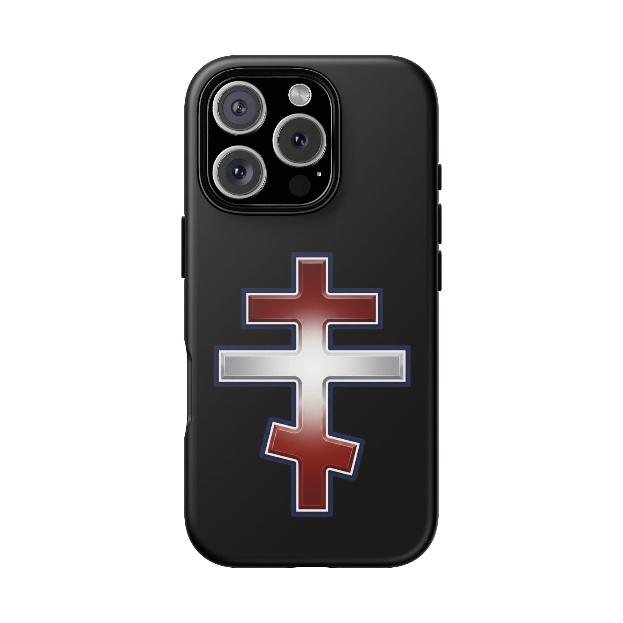 Lebanese Orthodox Cross design on a matte phone case