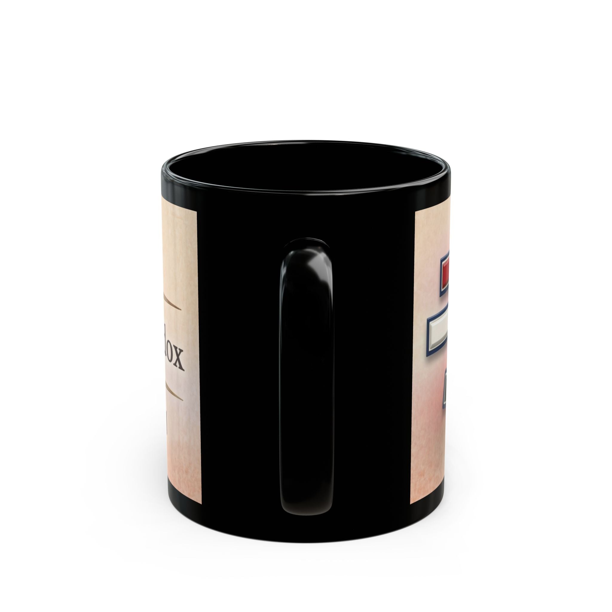 Coptic Orthodox Christian Black Coffee Mug — Orthodox Faith Gift