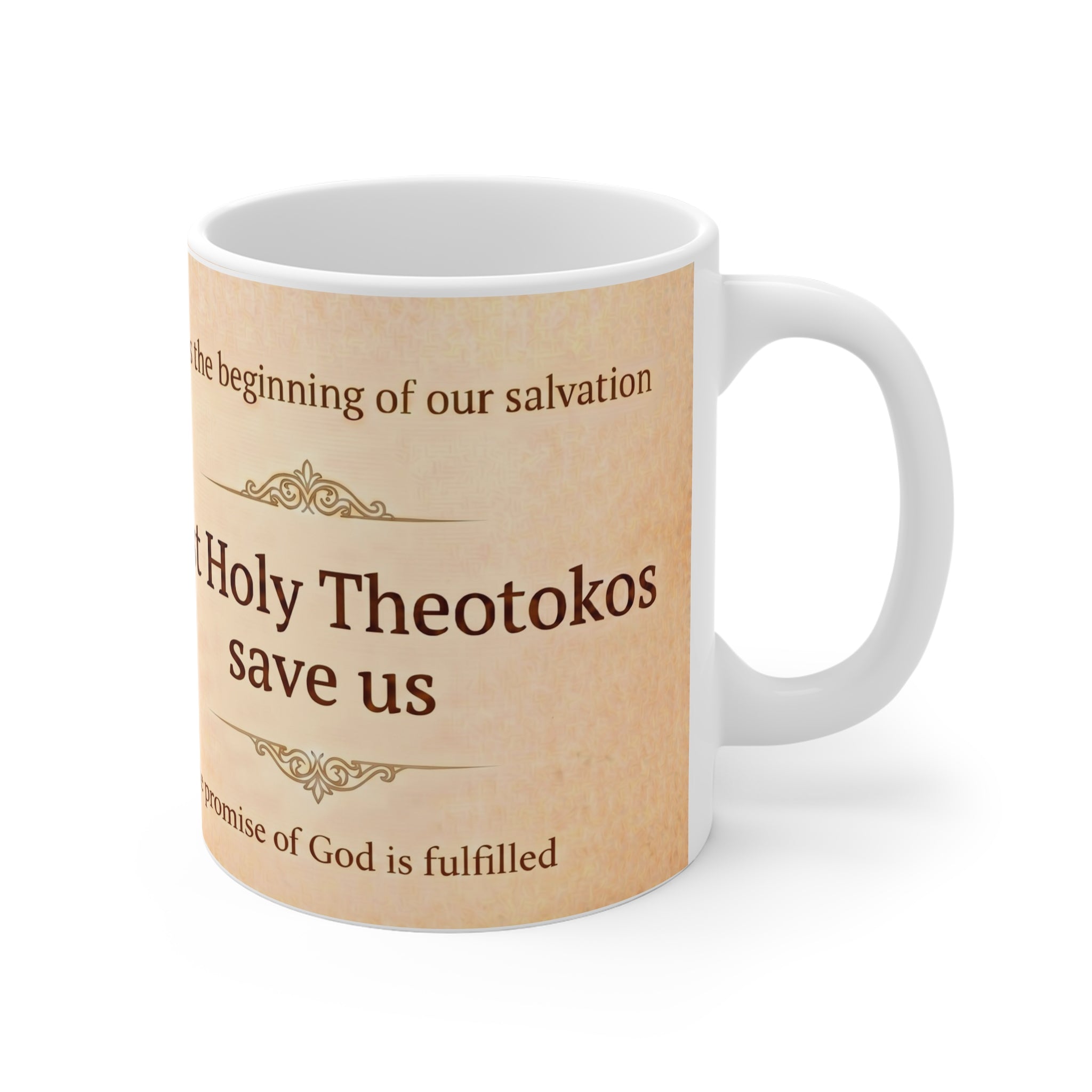 Nativity of the Theotokos Orthodox Christian Coffee Mug — Orthodox Christian Mug