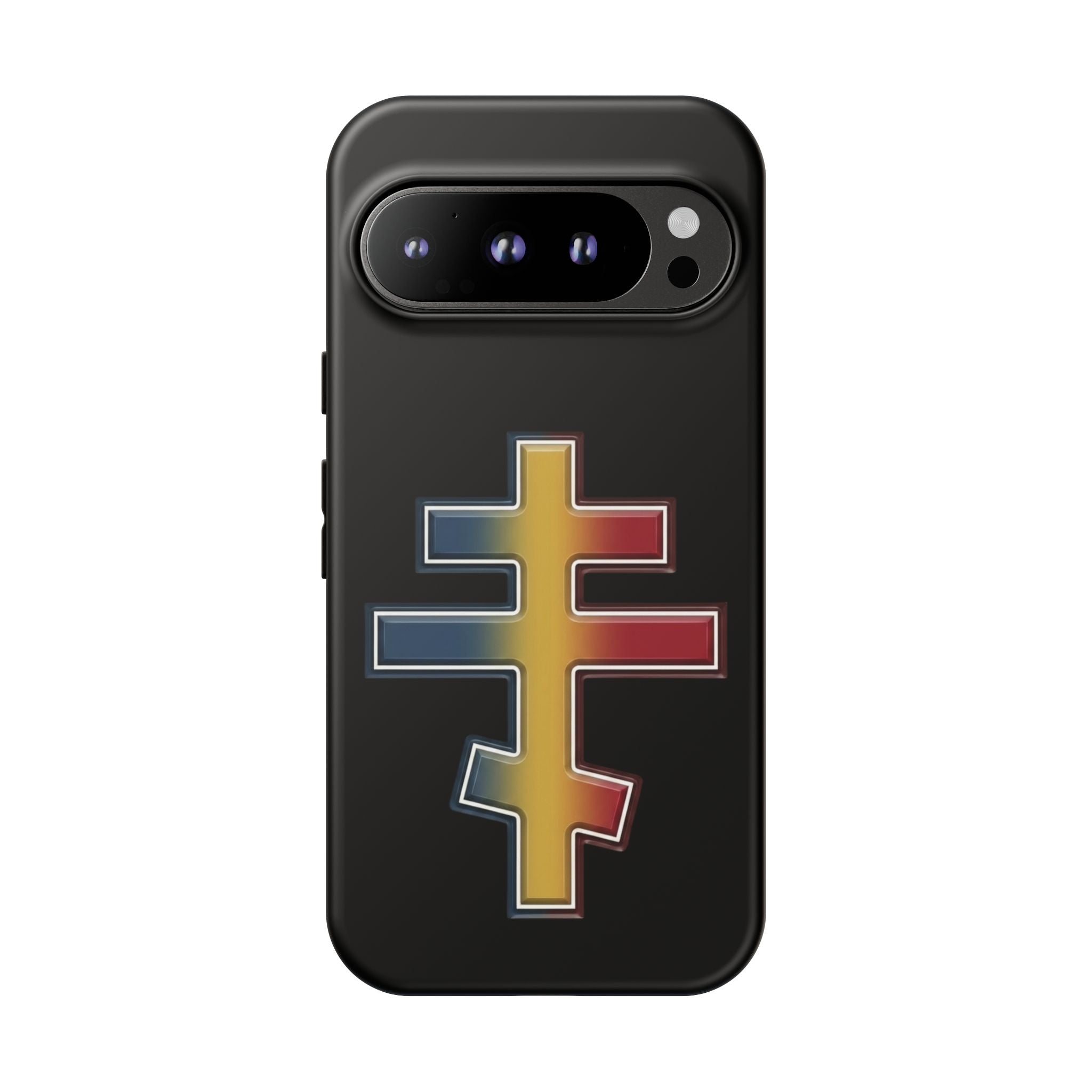 Moldovan Orthodox Cross design on a matte phone case — additional view 2