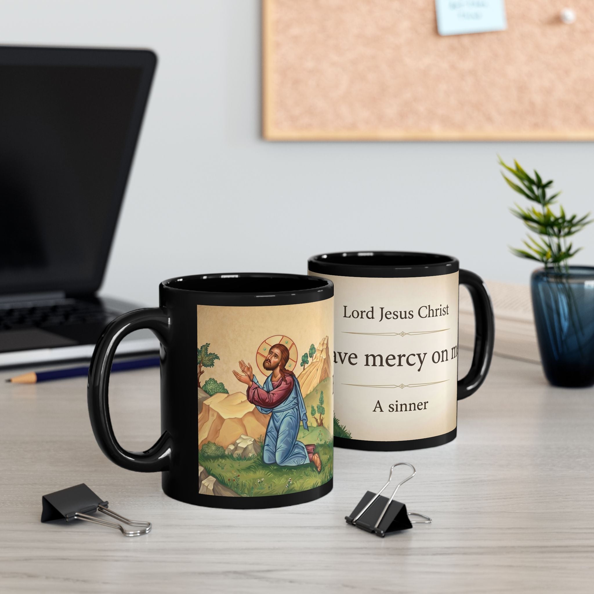 Lord Jesus Christ Prayer Orthodox Christian Coffee Mug — Christian Gift Idea
