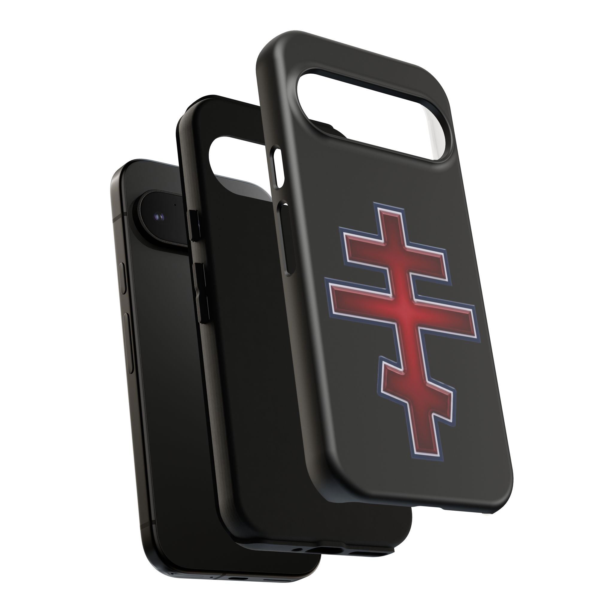 Albanian Orthodox Cross design on a matte phone case — additional view 8