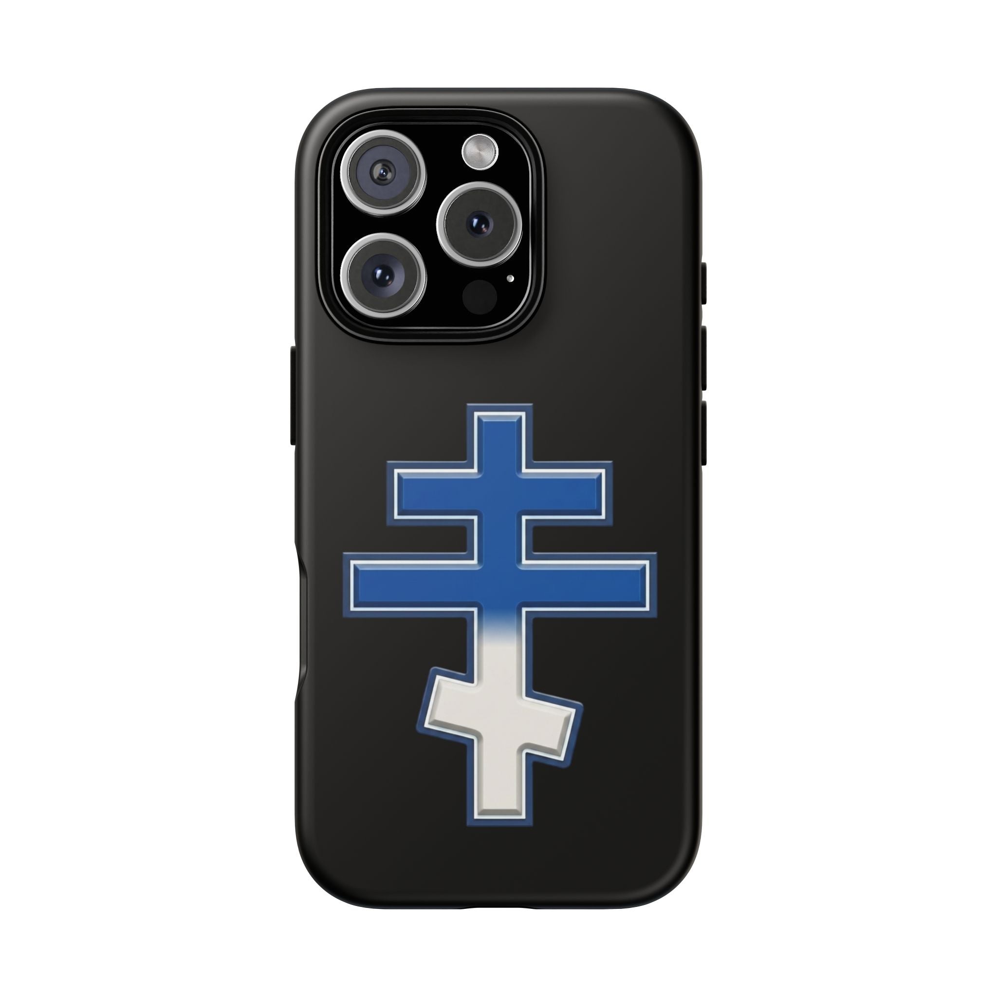 Greek Orthodox Cross design on a matte phone case