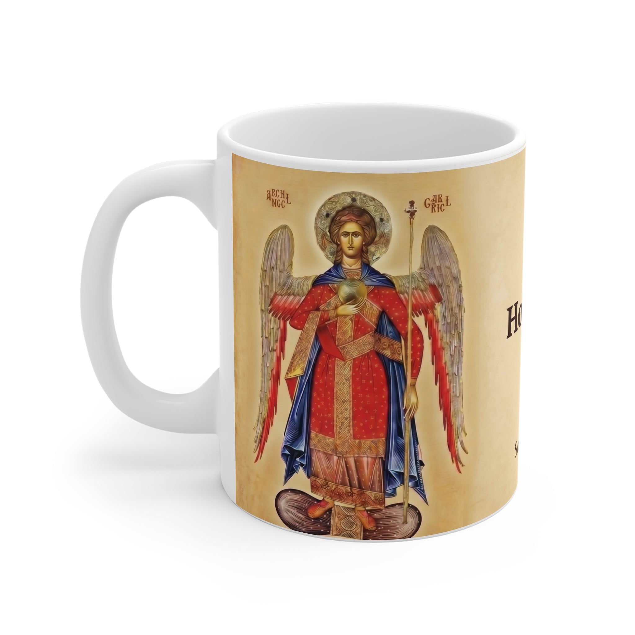 Archangel Gabriel Orthodox Christian Coffee Mug — Orthodox Christian Gift