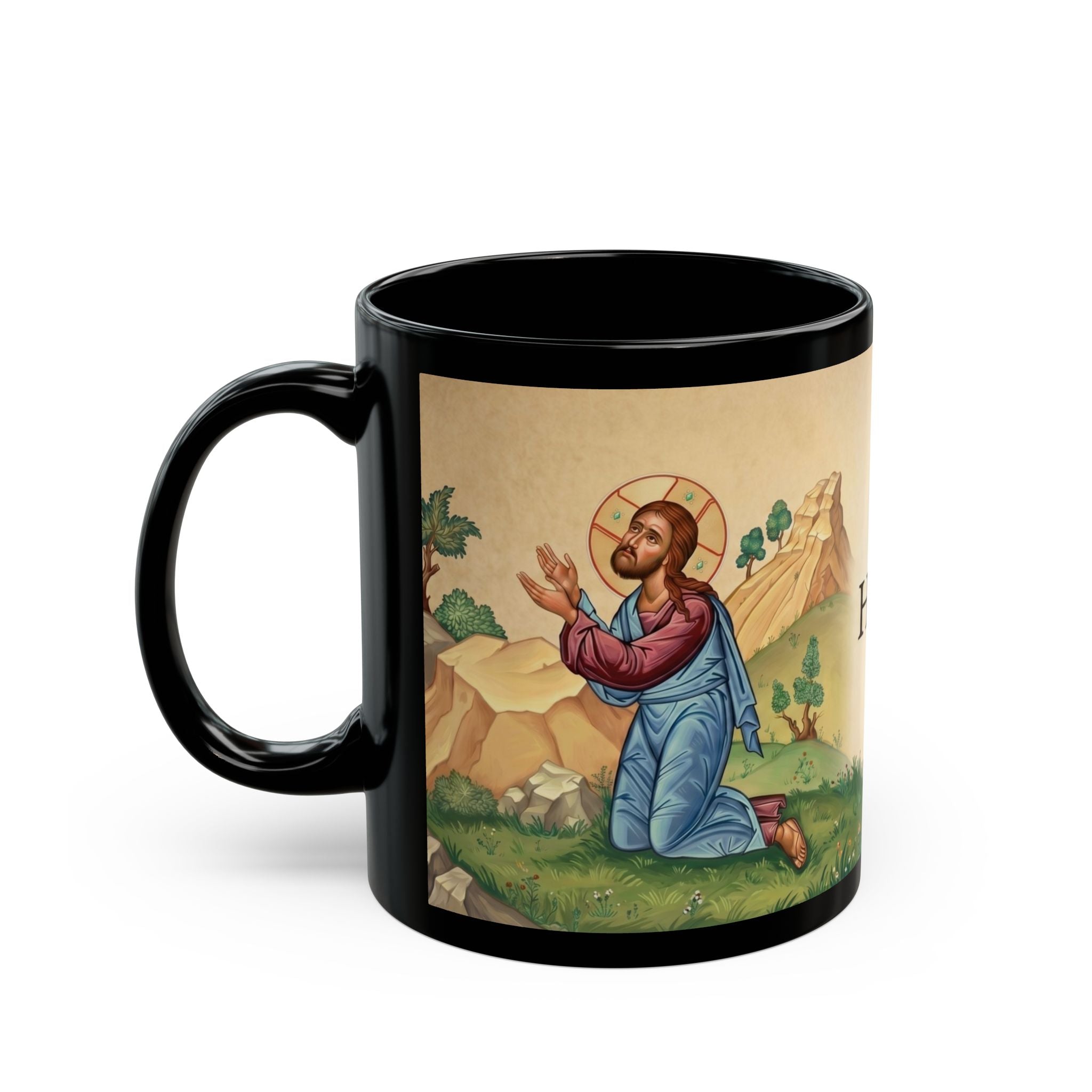 Lord Jesus Christ Prayer Orthodox Christian Coffee Mug — Orthodox Christian Gift
