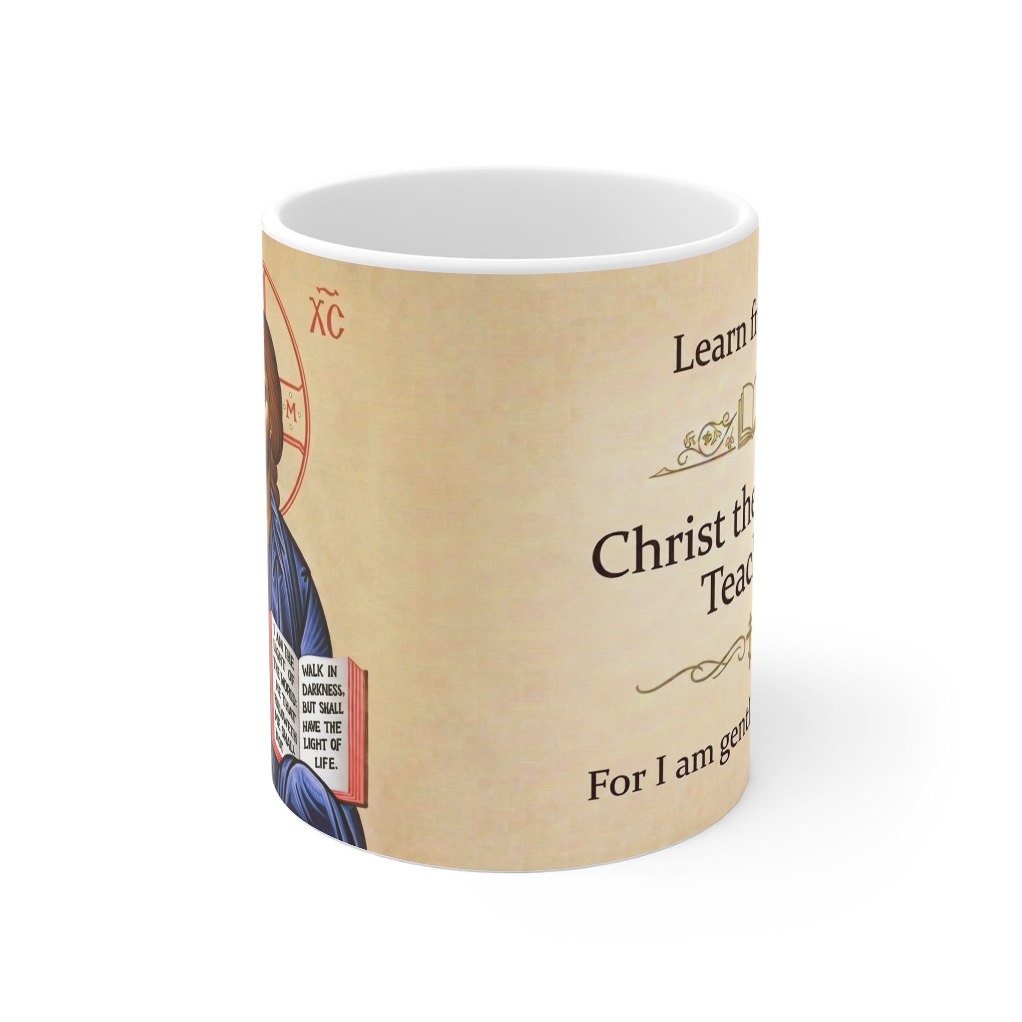 Christ the Teacher Orthodox Christian Coffee Mug — Orthodox Mug Gift