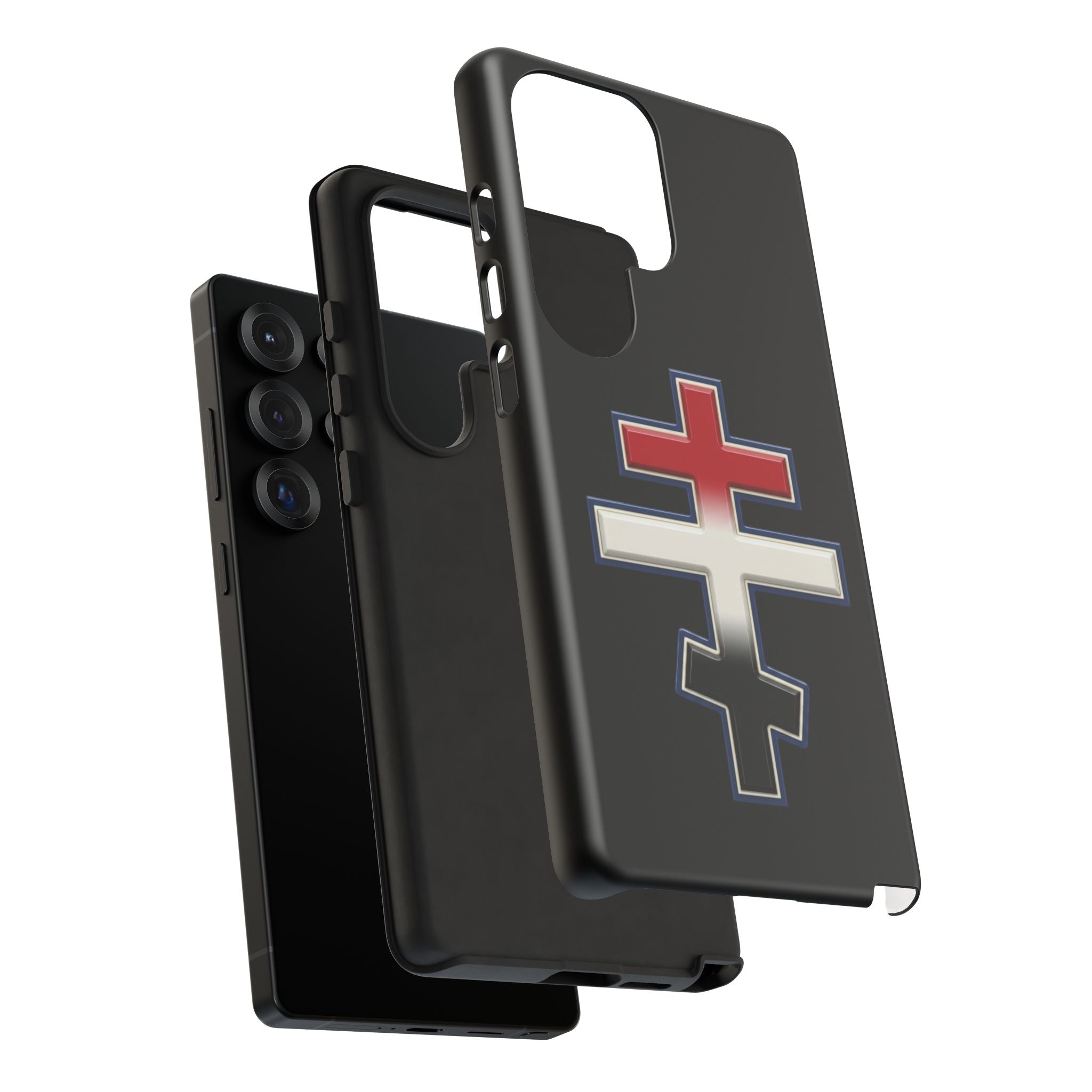 Egyptian Orthodox Cross design on a matte phone case — additional view 11