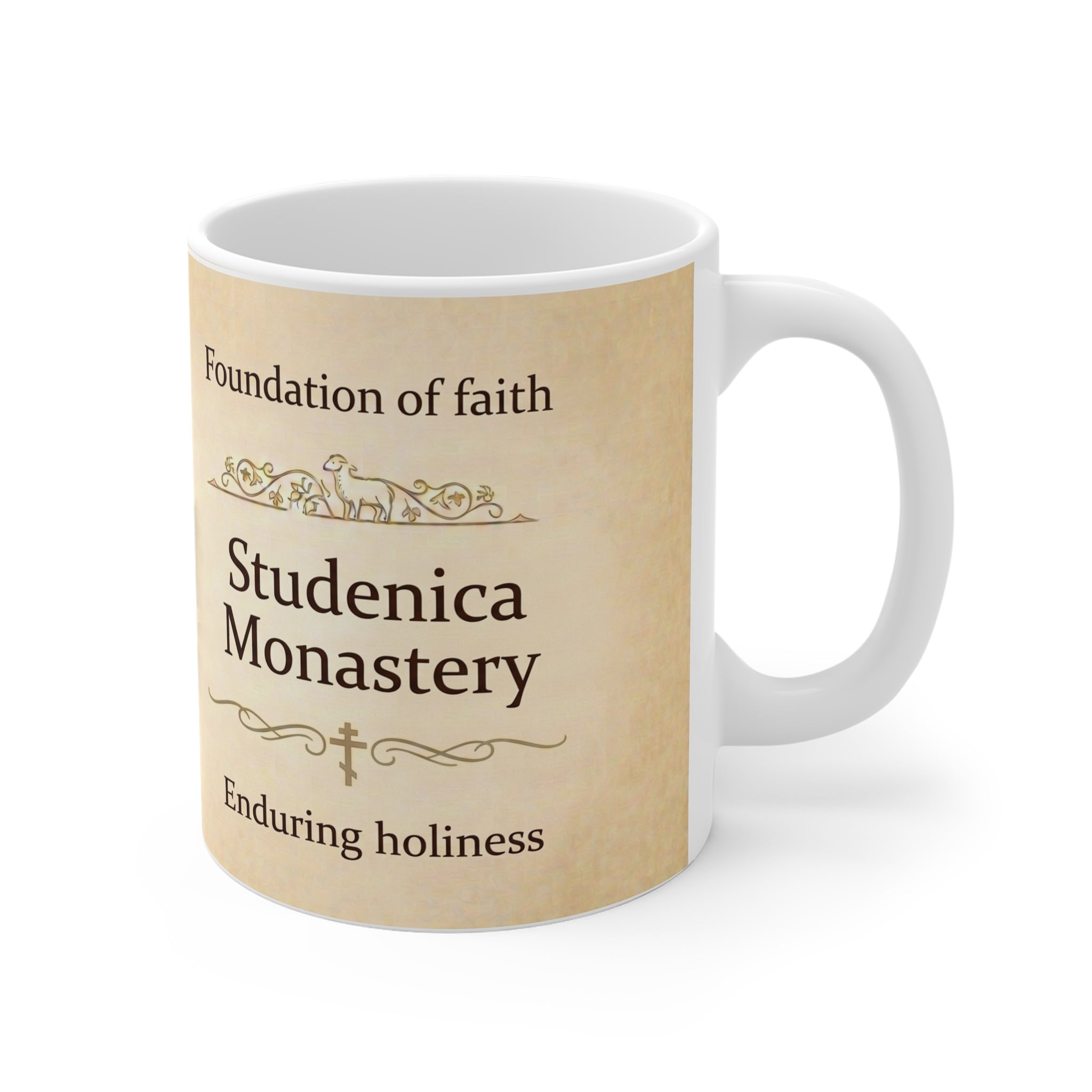 Studenica Monastery Orthodox Christian Coffee Mug — Orthodox Christian Mug